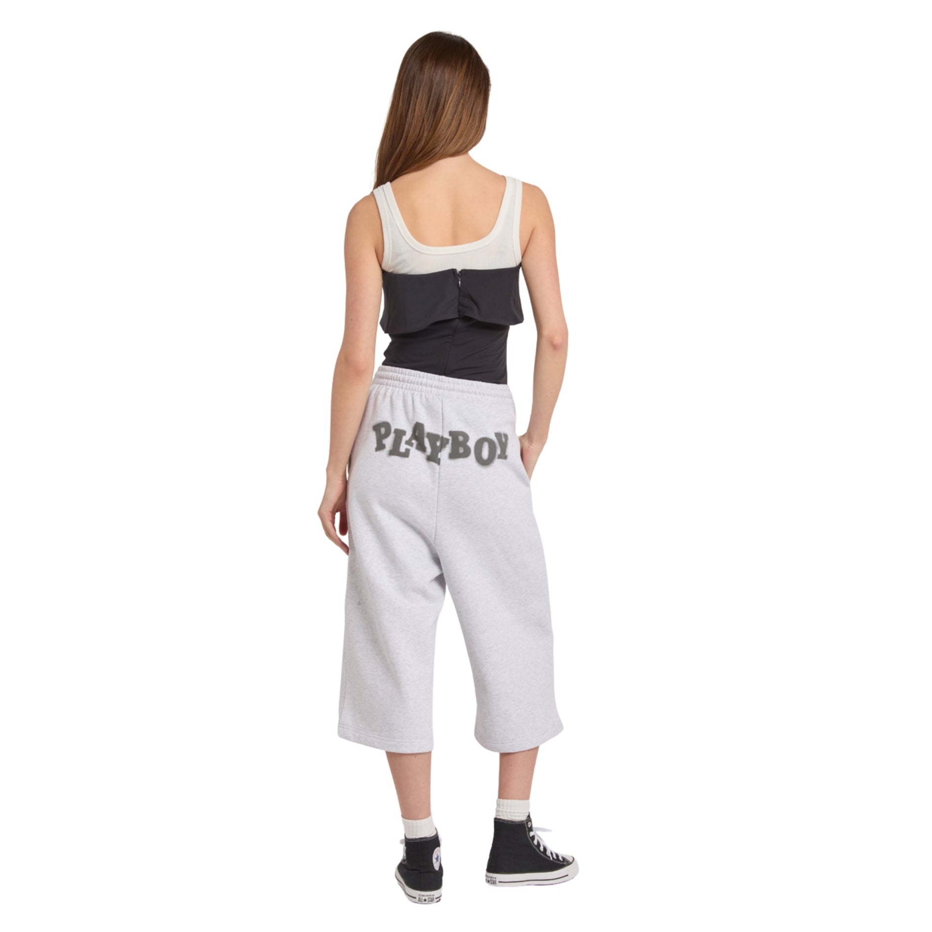 Graffiti Print Jort - Playboy