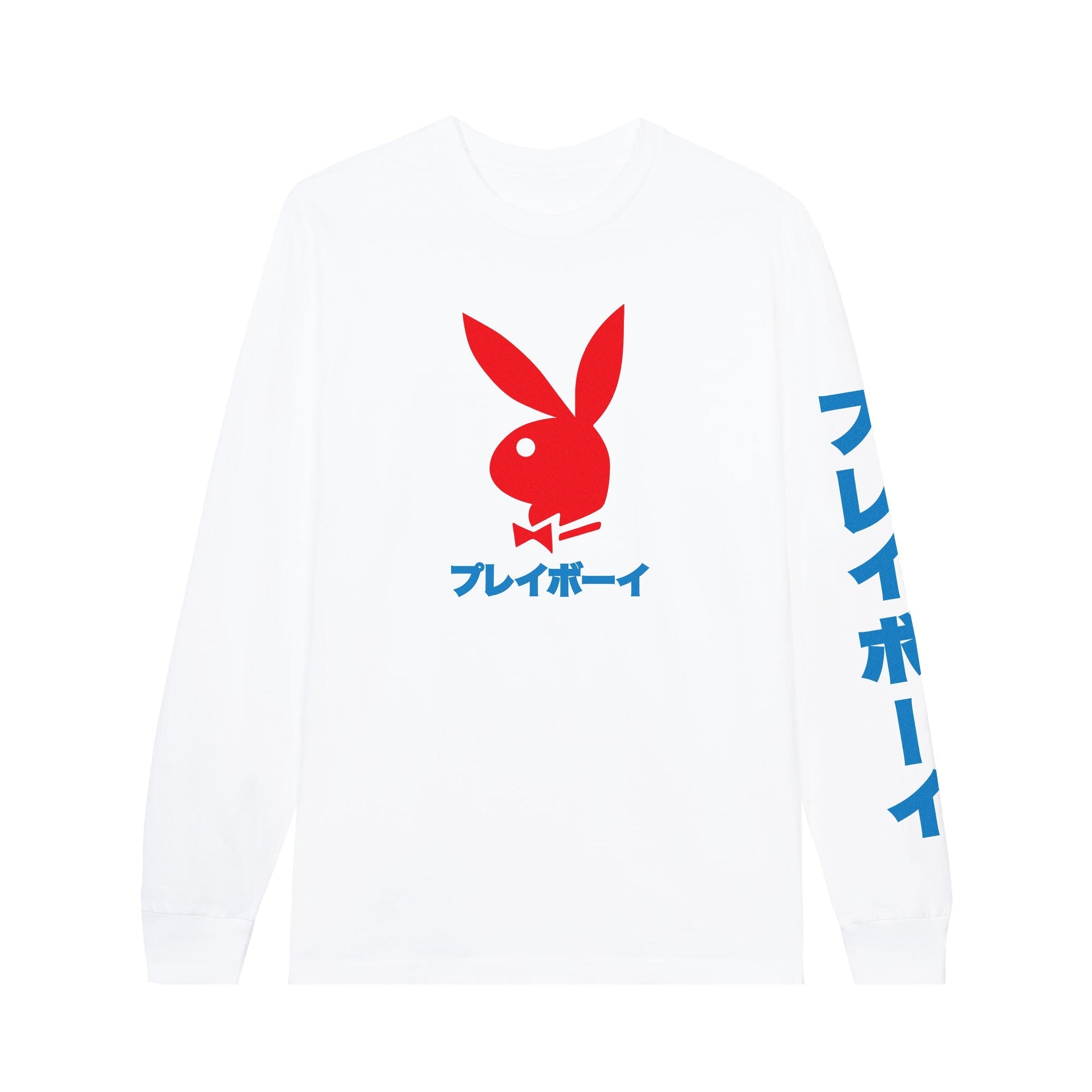 Japanese Rabbit Head Long Sleeve T-Shirt - Playboy