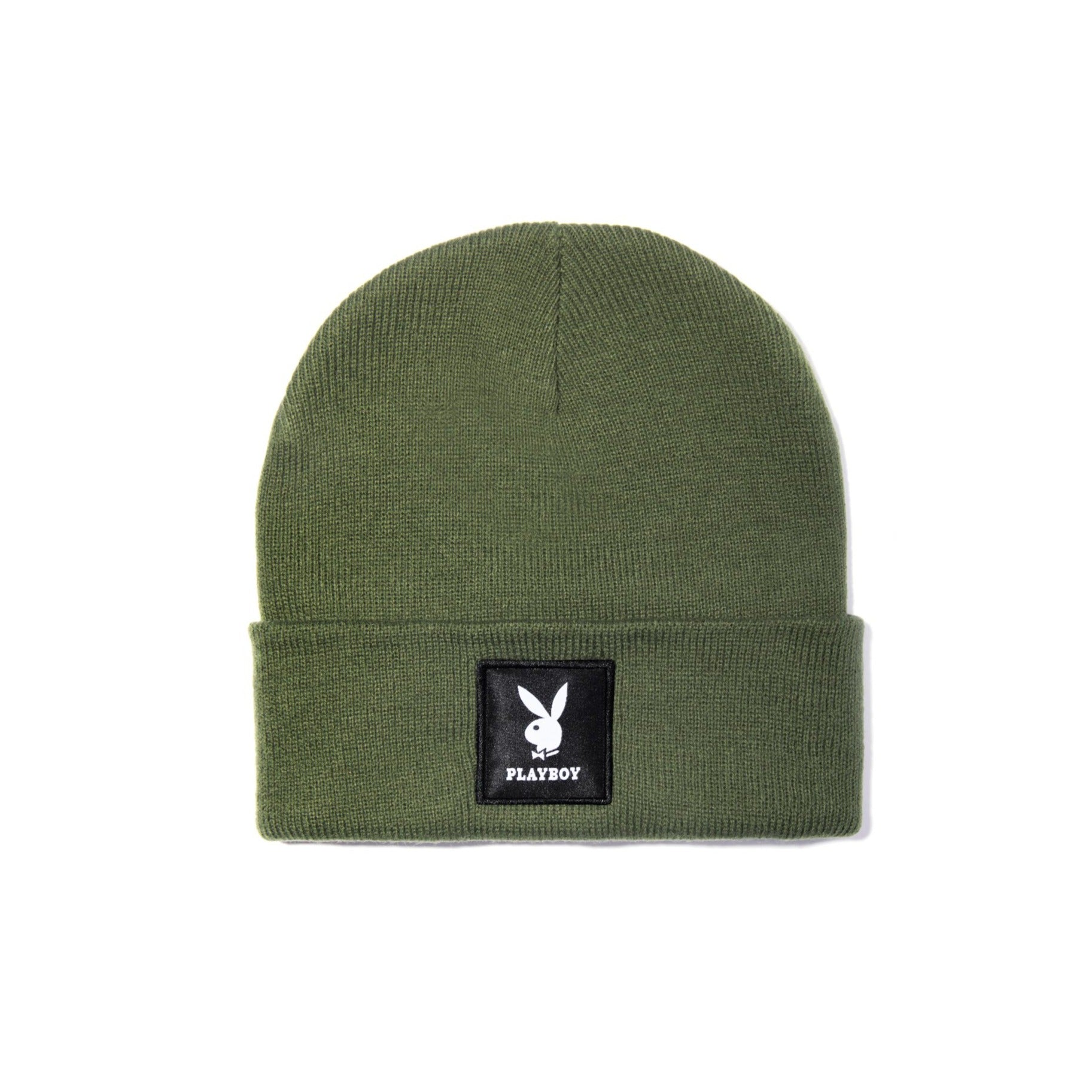 Knit Beanie with Logo Patch - Playboy