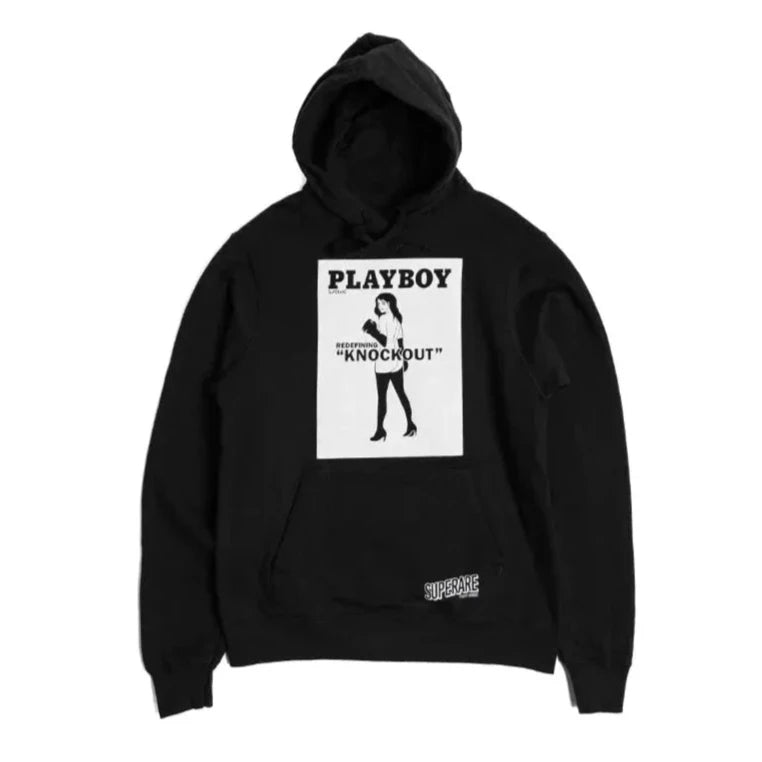 Knockout Hoodie Black - Playboy