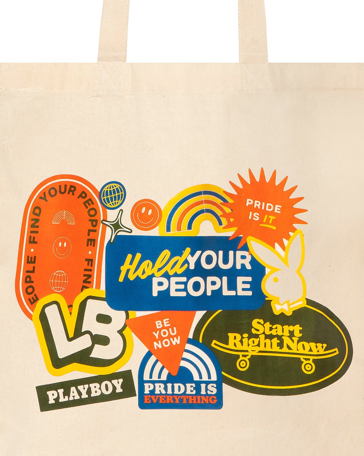 Leo Baker Pride Tote Bag - Playboy