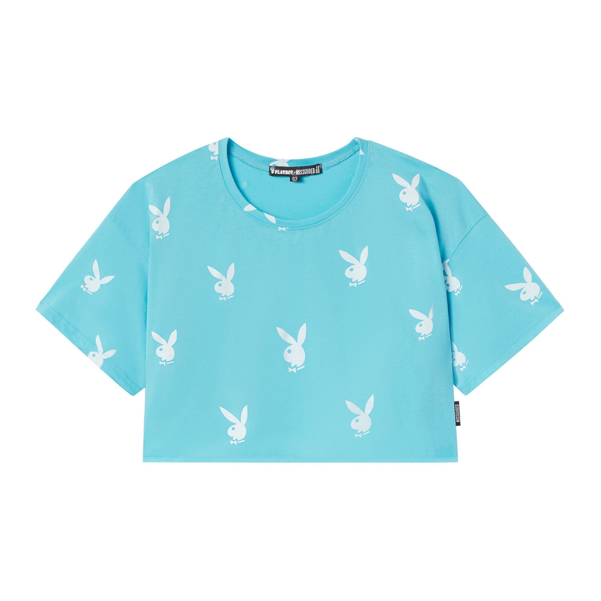 Playboy 【 Women's Smu Cropped T-Shirt Womens 】 ファッション レディースファッション トップス Tシャツ カットソー レデ Women's Cropped T Shirt: Unleash Euphoria with Playboy's