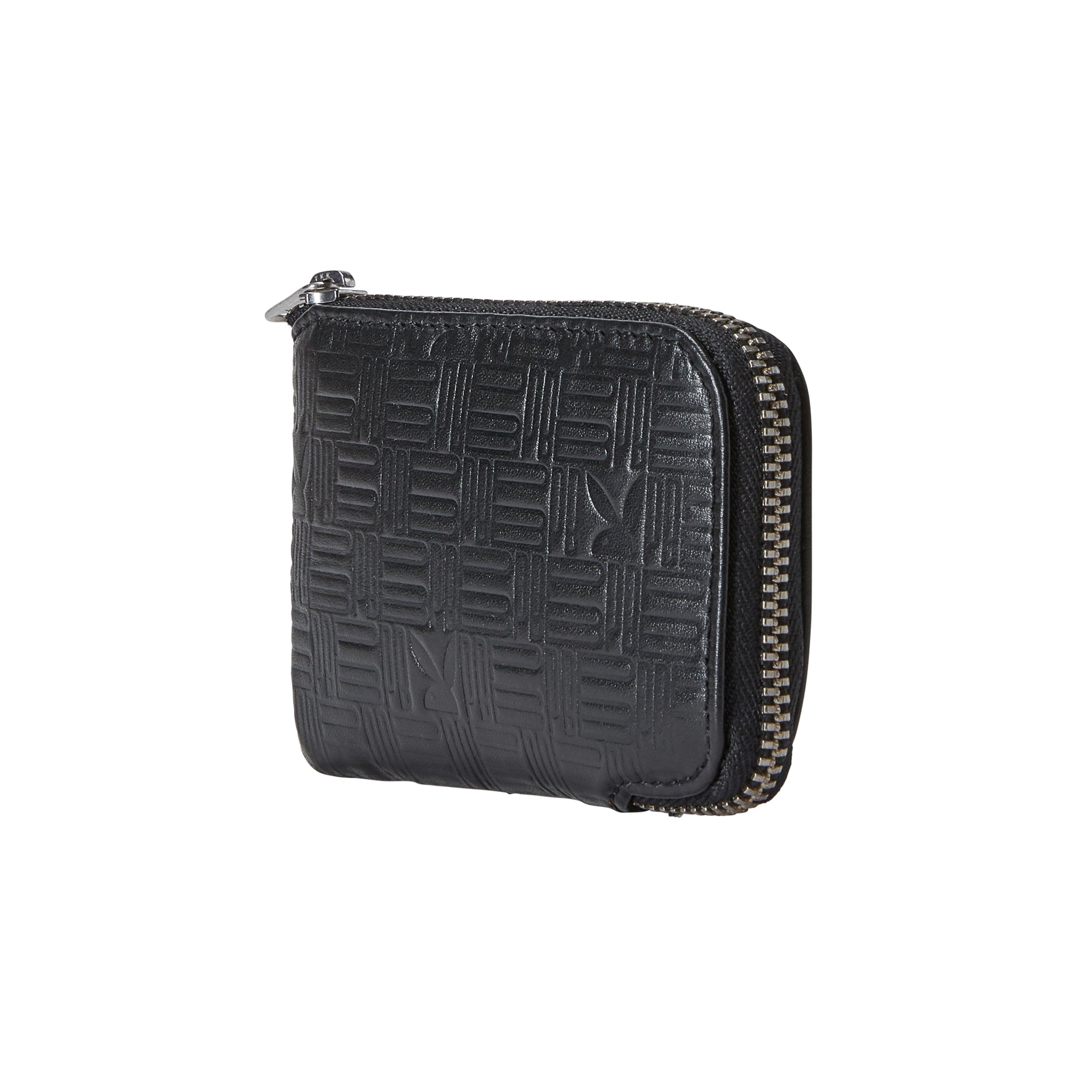 Men's Embossed Zip Front Wallet - Playboy