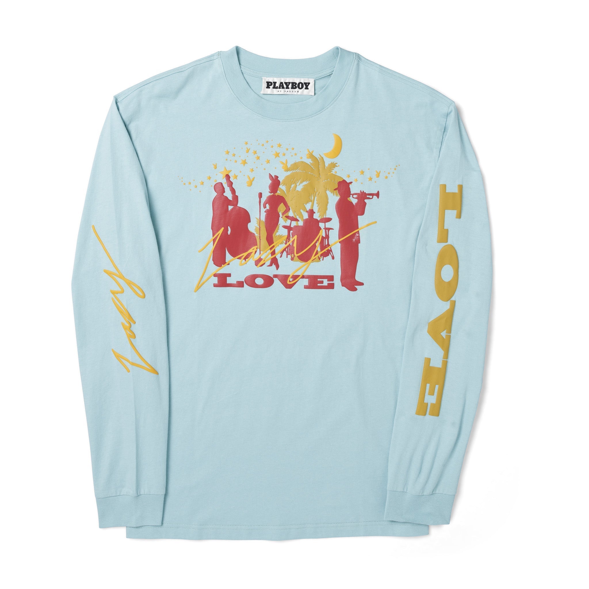 Men's Lazy Love Long Sleeve T-Shirt - Playboy