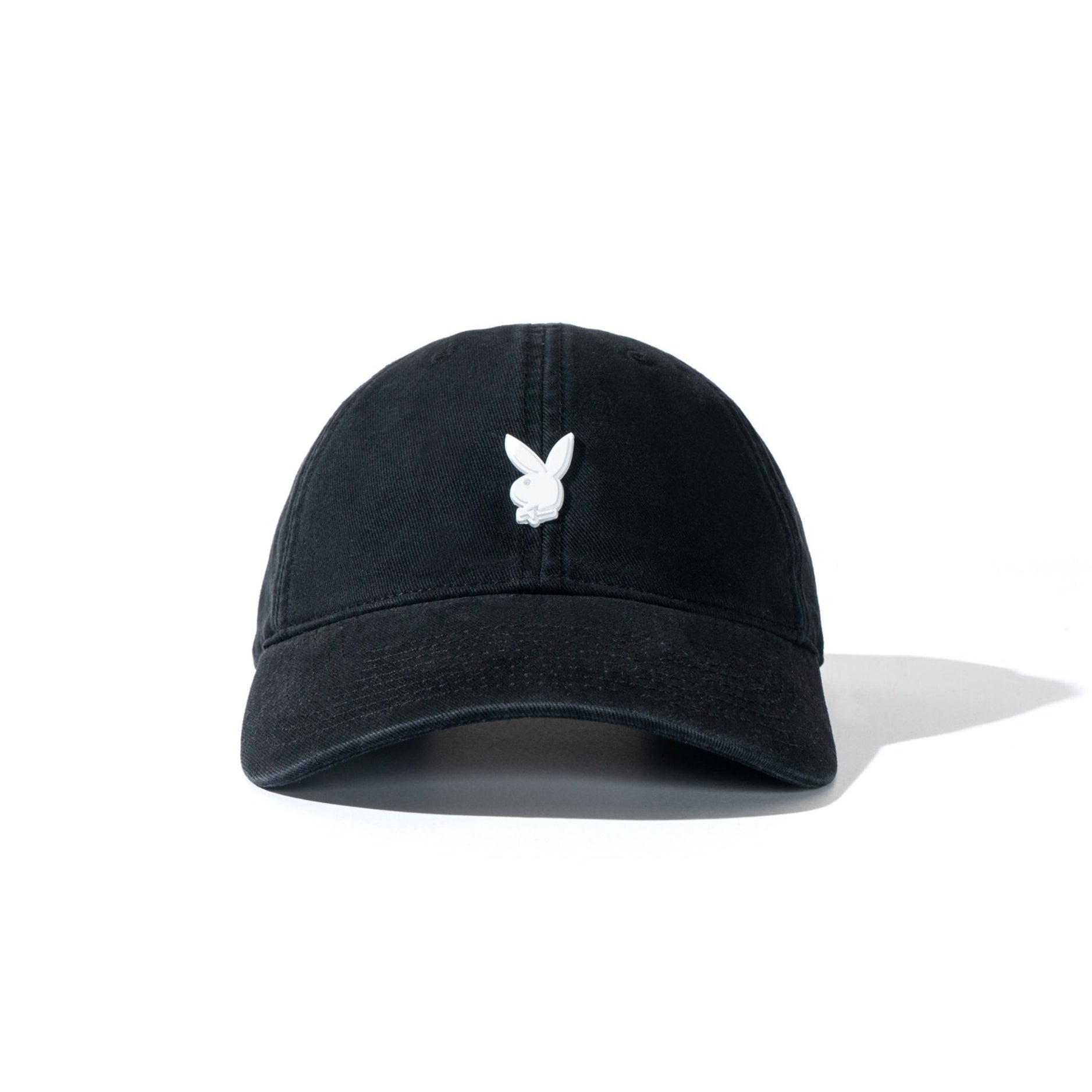 Metal Rabbit Head Pin Dad Hat - Playboy