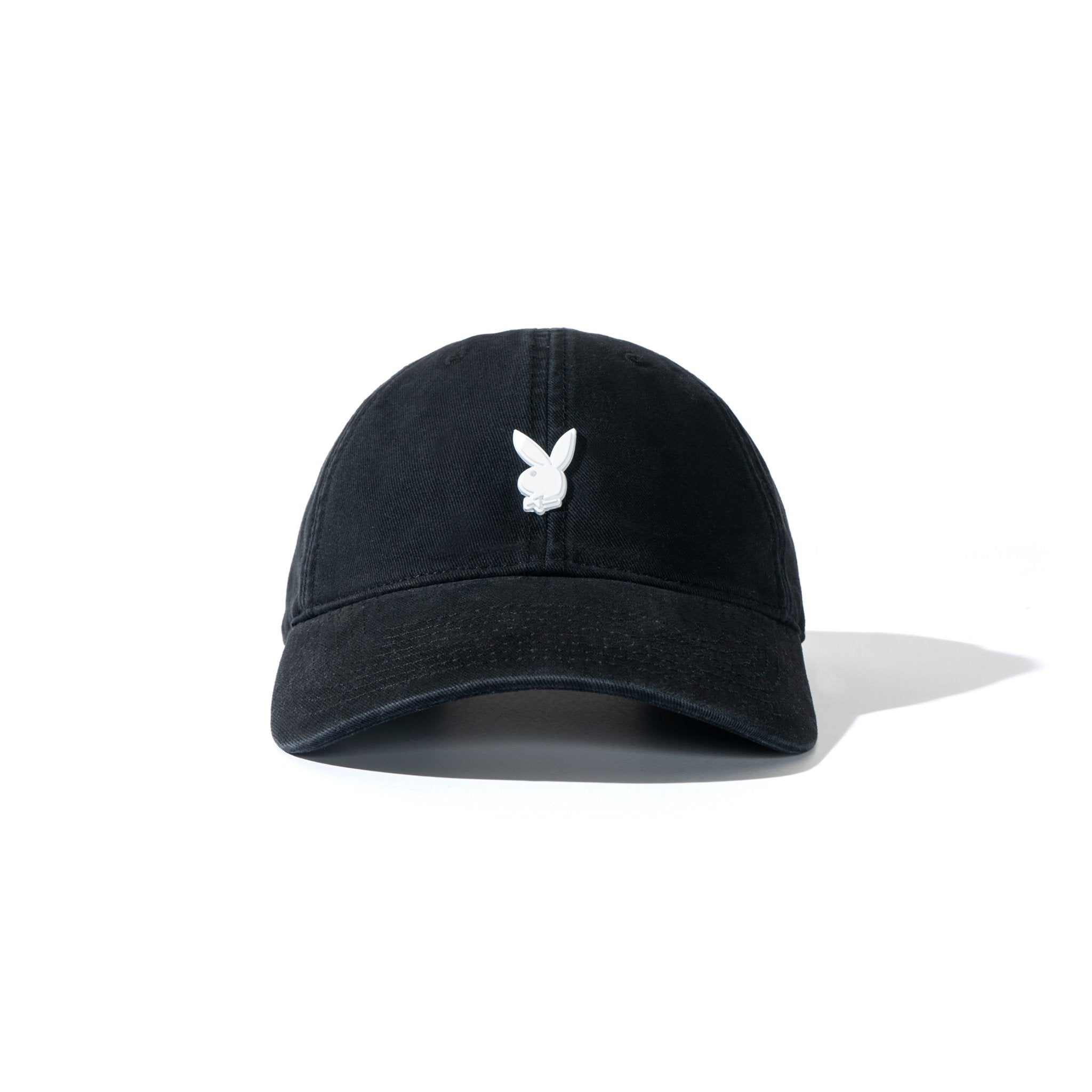 Metal Rabbit Head Pin Dad Hat - Playboy