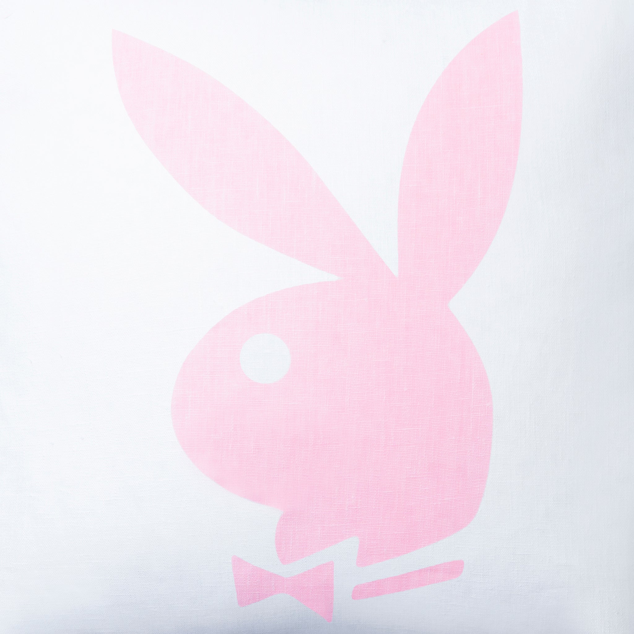 Metallic Print Bunny Pillow - Playboy