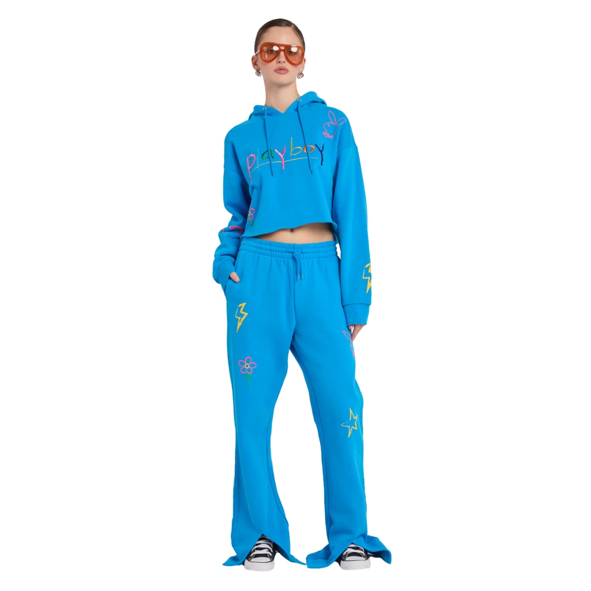 Multi Puff Print Pant - Playboy