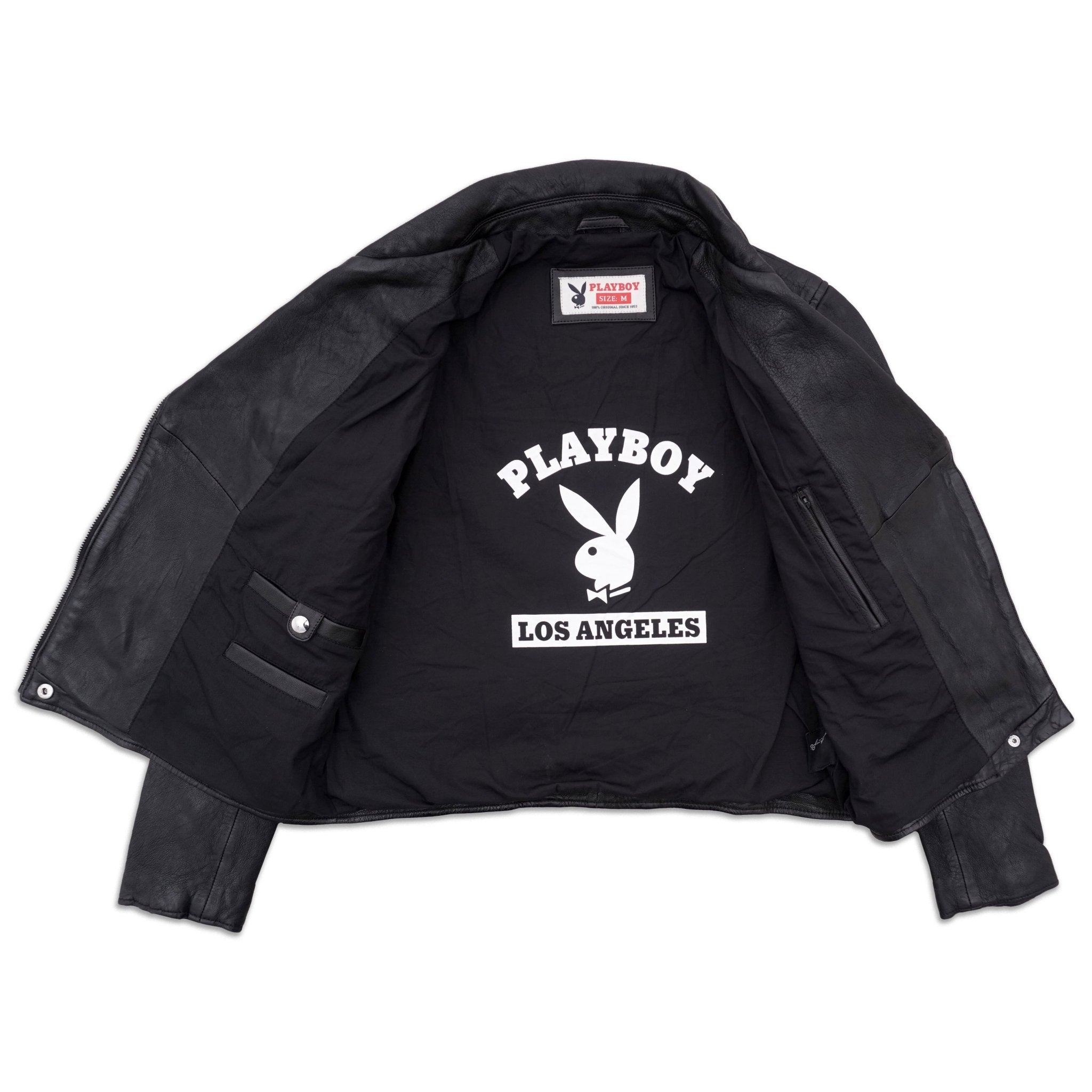 Olympe Women's Leather Jacket - Playboy
