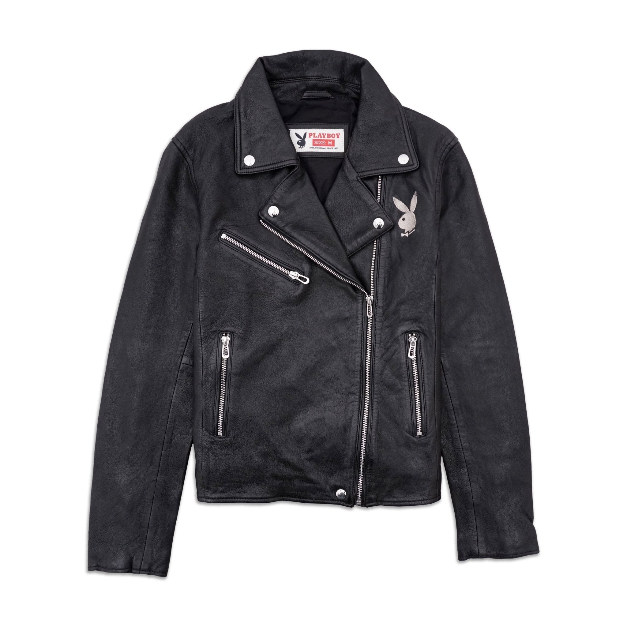 Olympe Women's Leather Jacket - Playboy