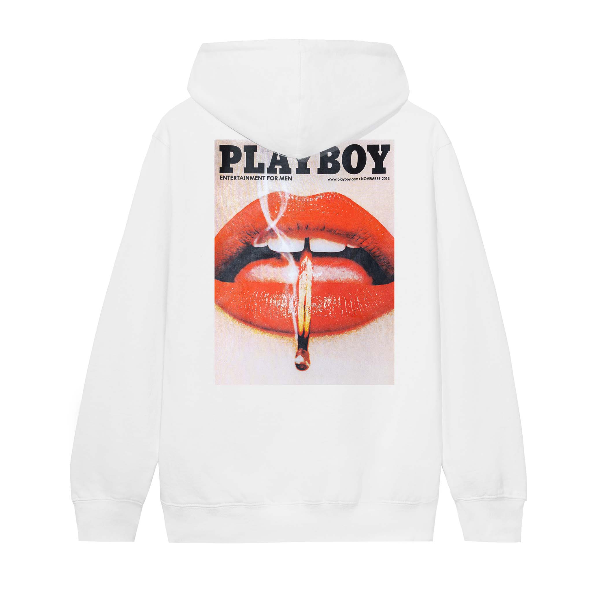 Oversized Lips Hoodie Dress - Playboy