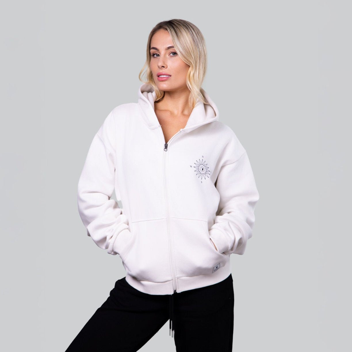 PB Compass Zip Hoodie - Playboy