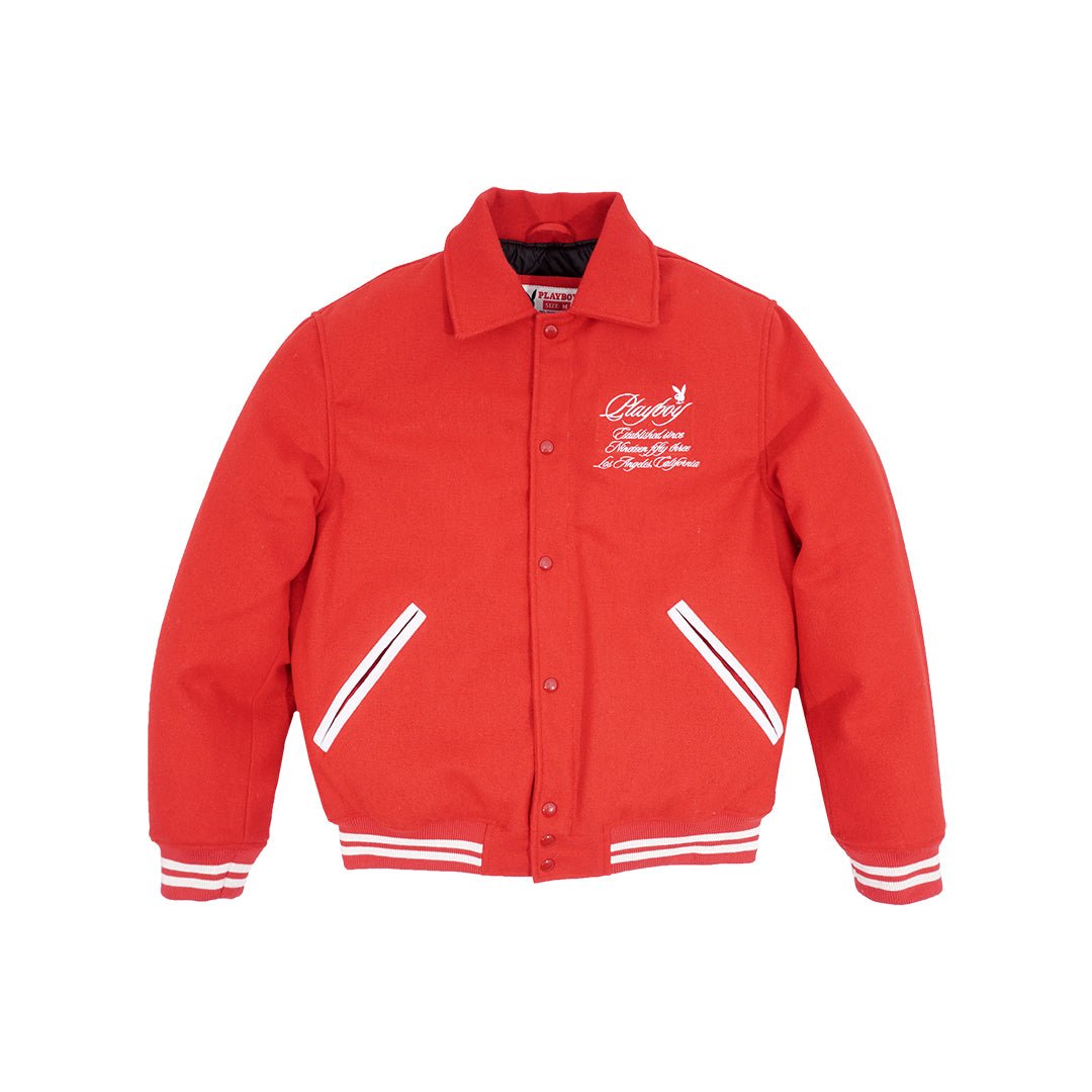 PB EST. LA Varsity Jacket Unisex - Playboy