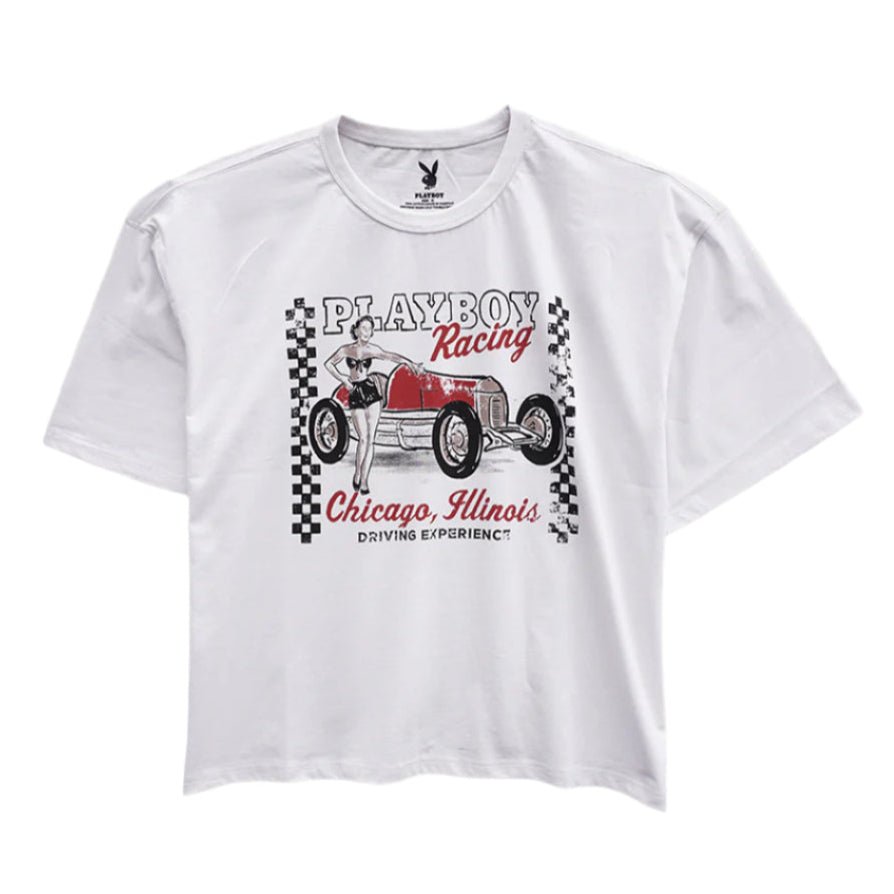 PB Racing Chicago Boxy Tee - Playboy