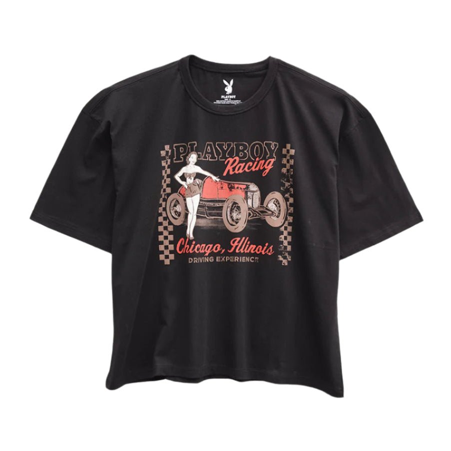 PB Racing Chicago Boxy Tee - Playboy