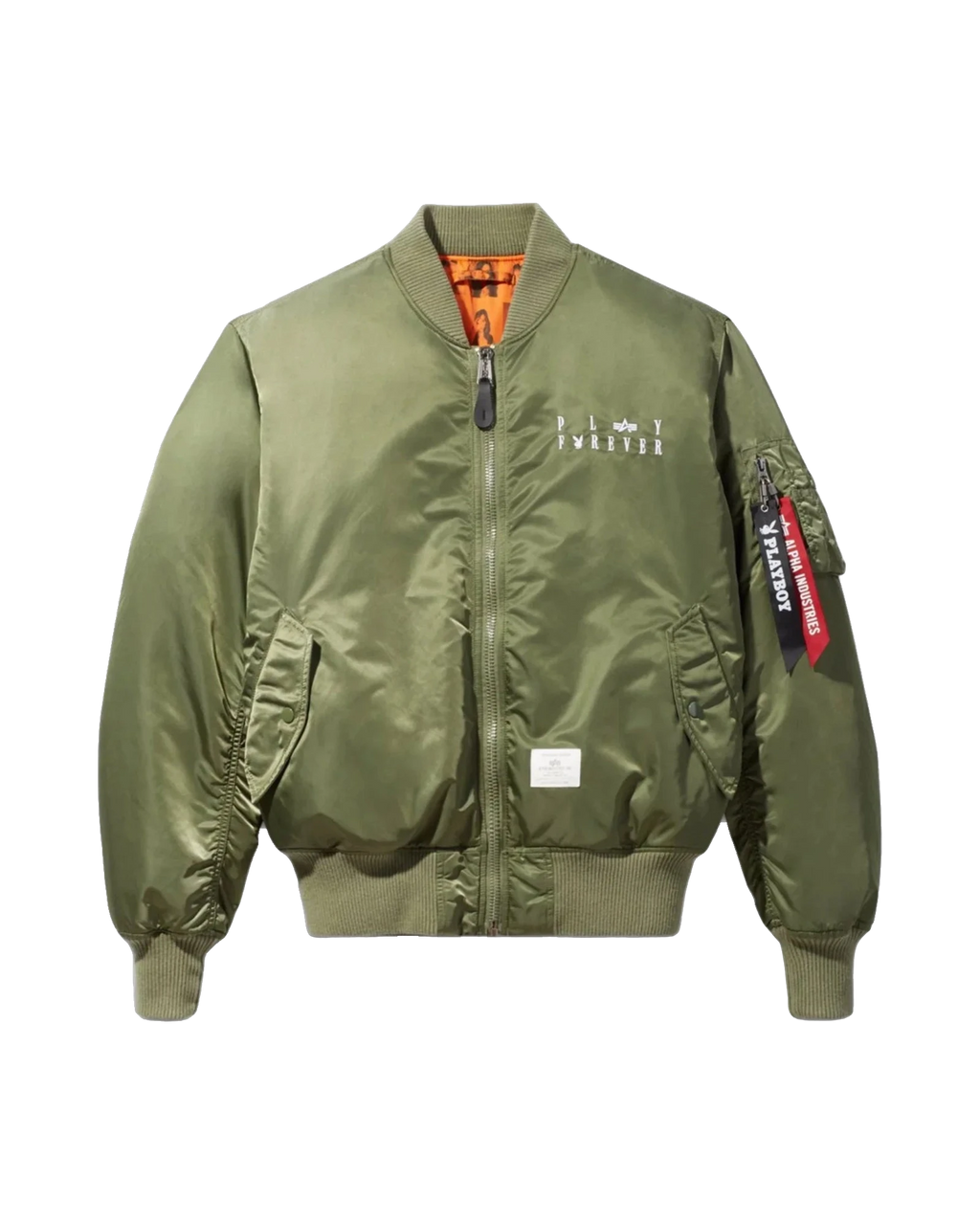 Reversible Bomber Jacket: Trailblazing Playboy x Alpha Industries