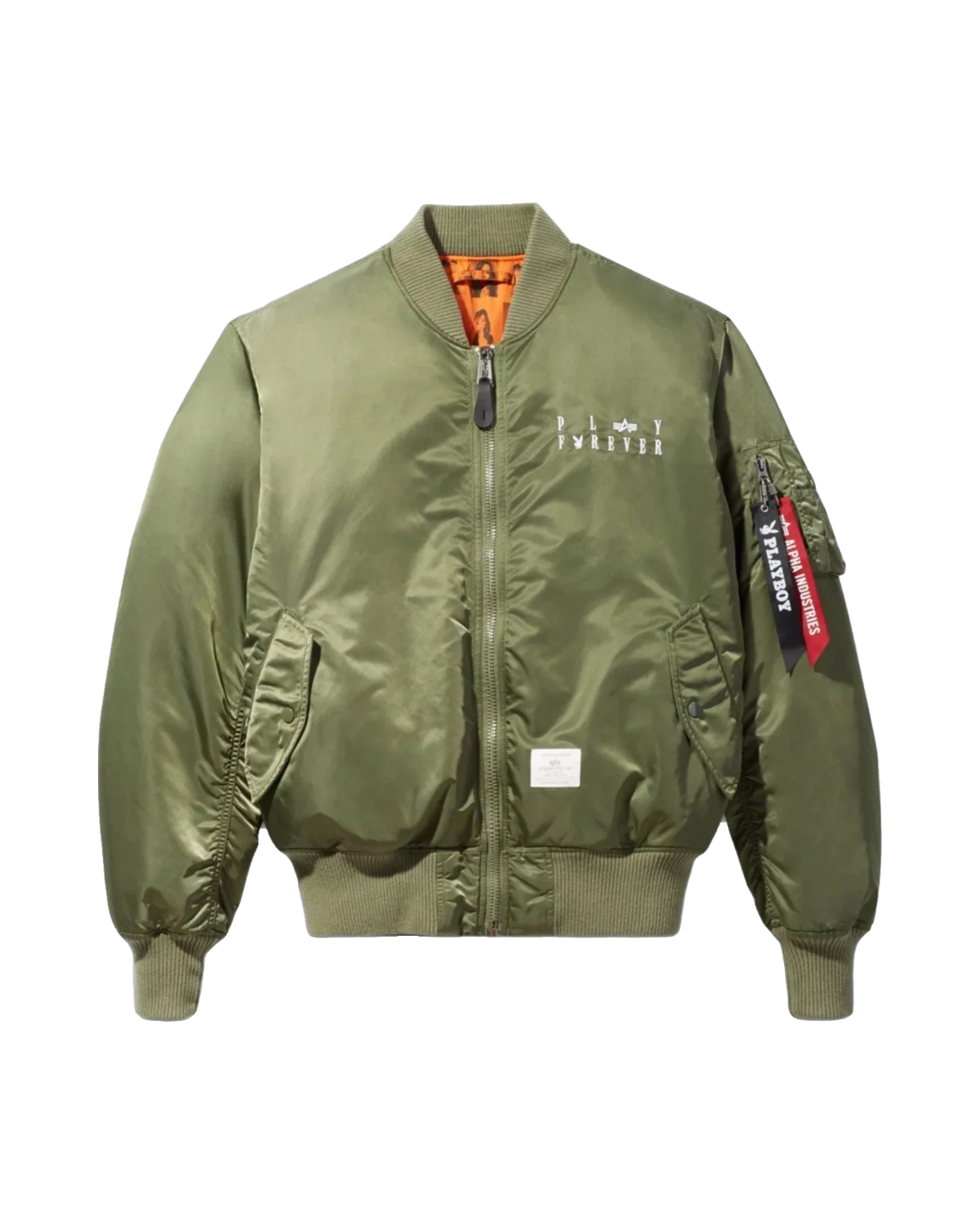 Playboy x Alpha Play Forever MA-1 Flight Jacket