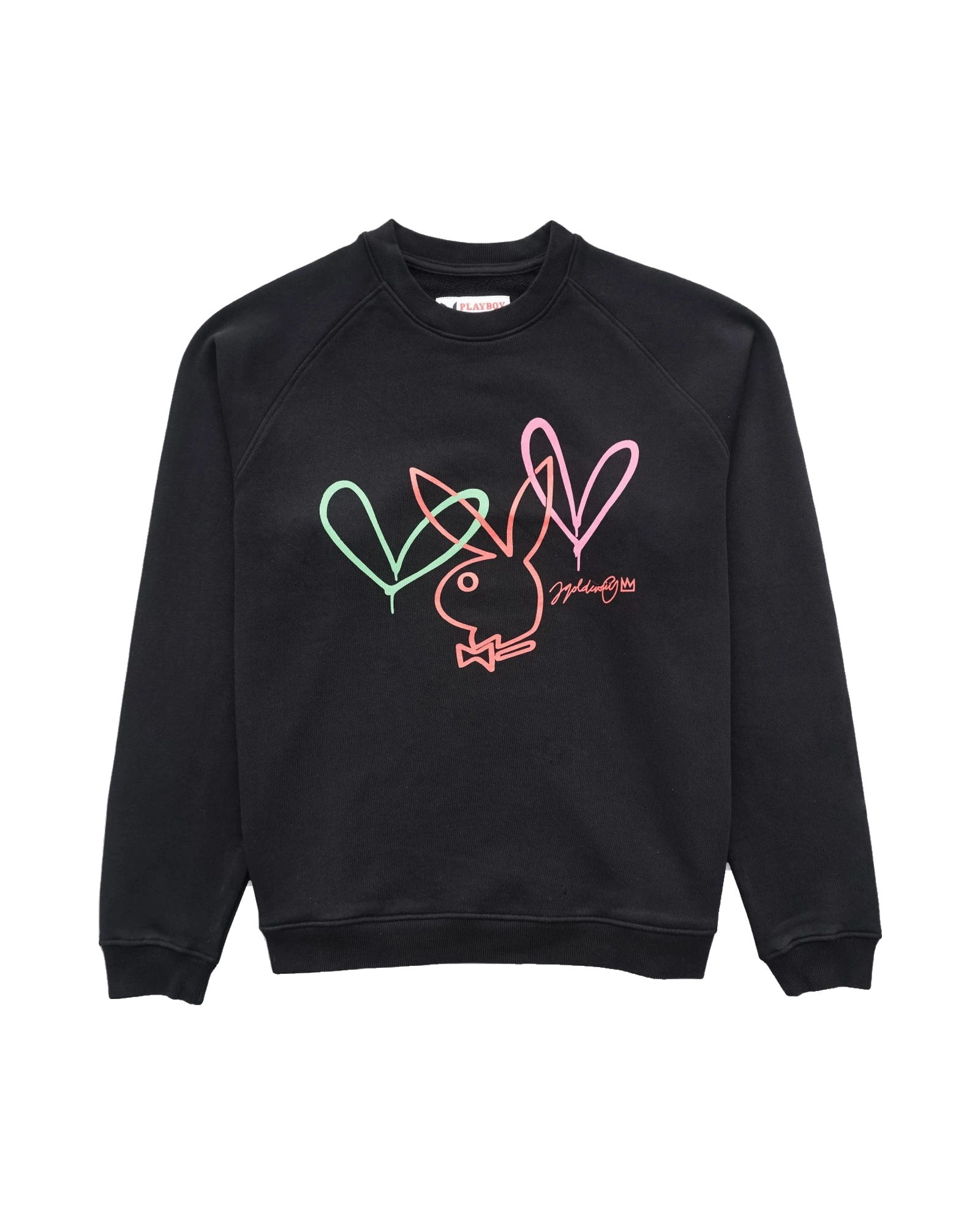Playboy x JGC Iconic Love Bunny Sweatshirt Black