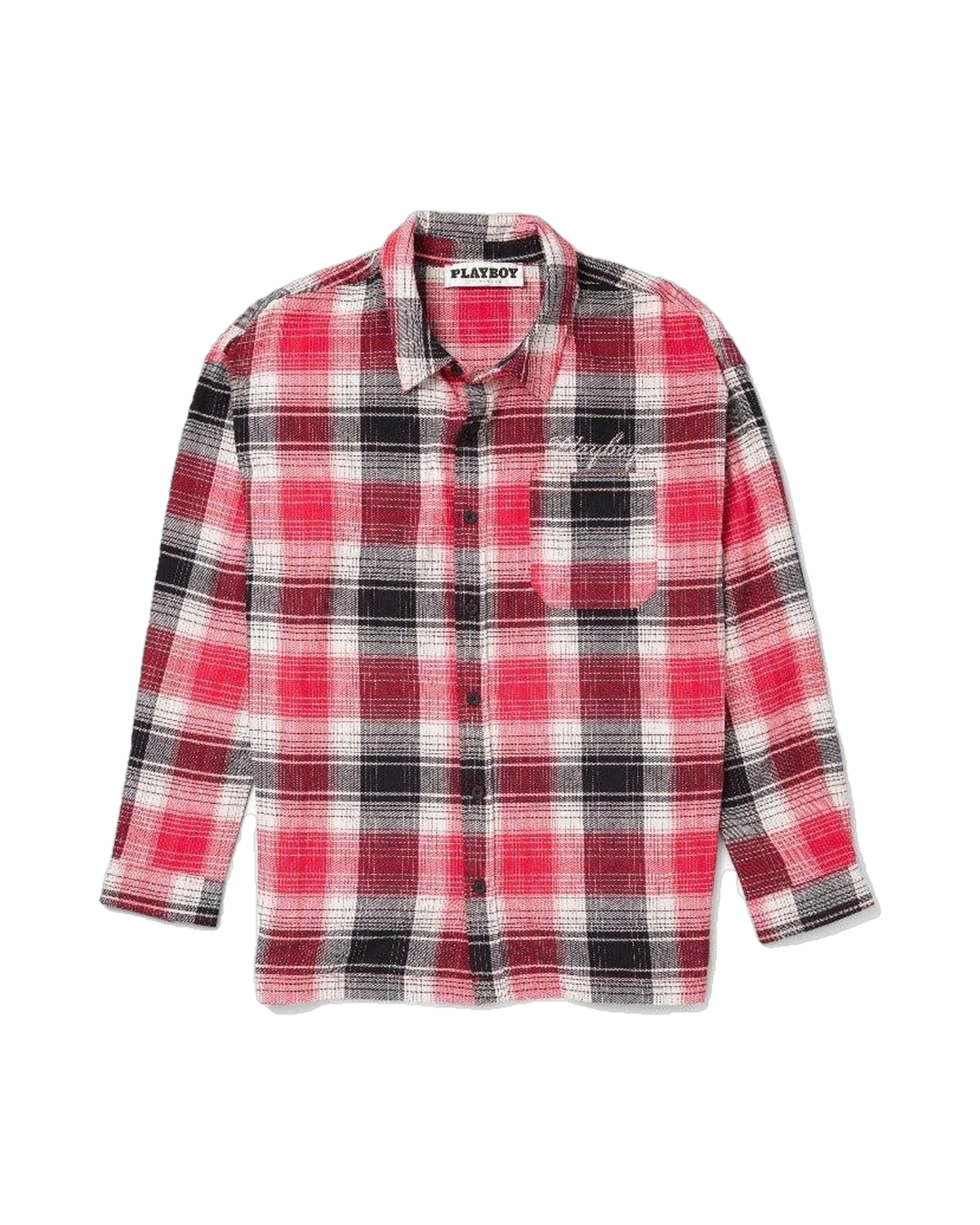 Mens Script Flannel