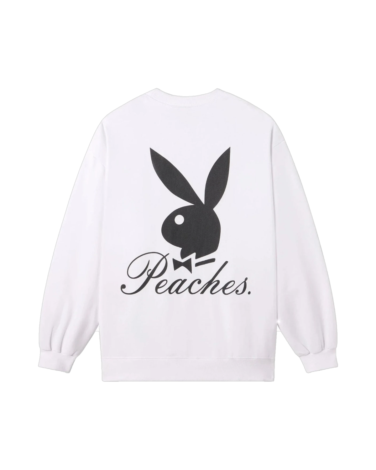 Peaches Script Crewneck