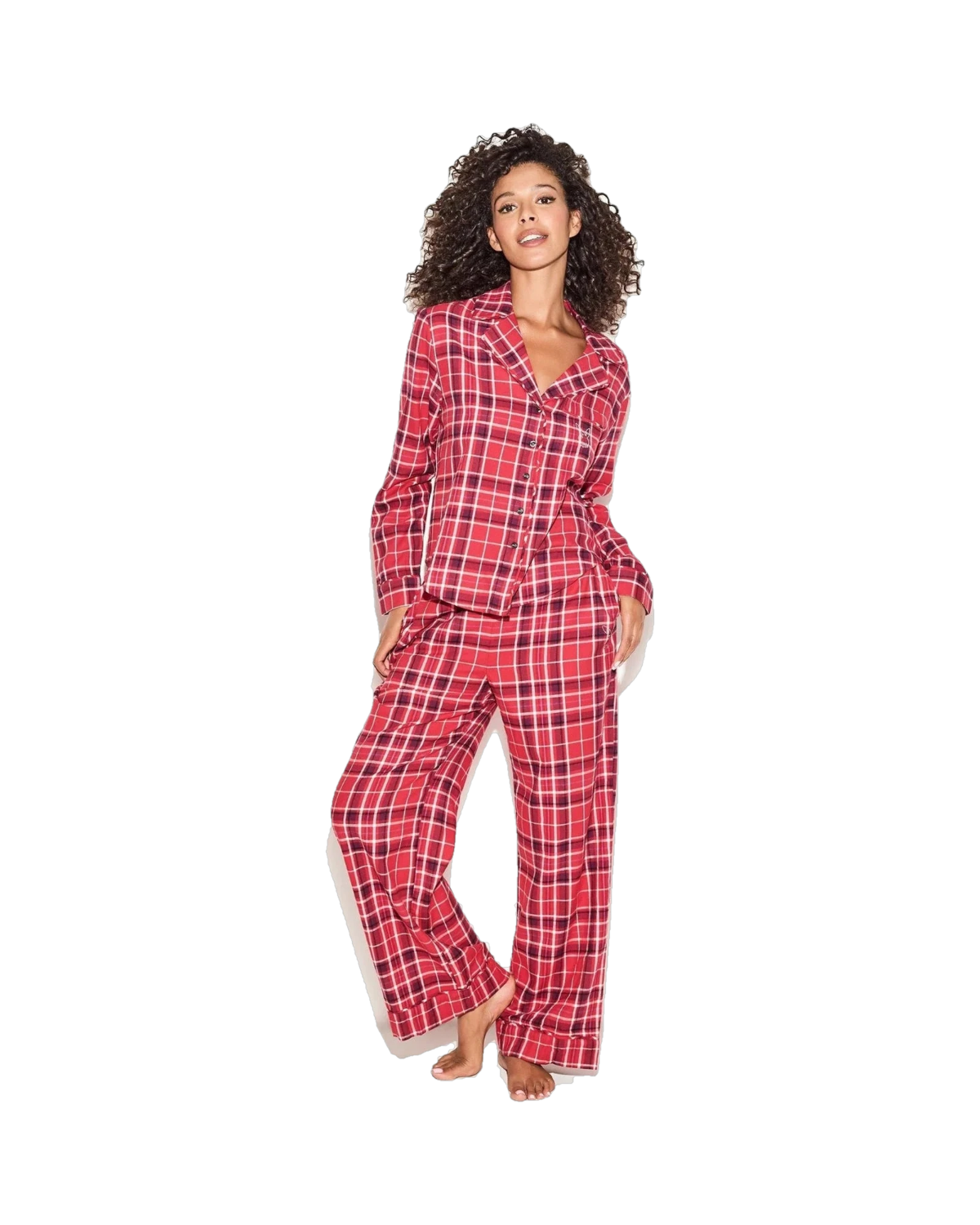 The Sleep Shirt Red Plaid
