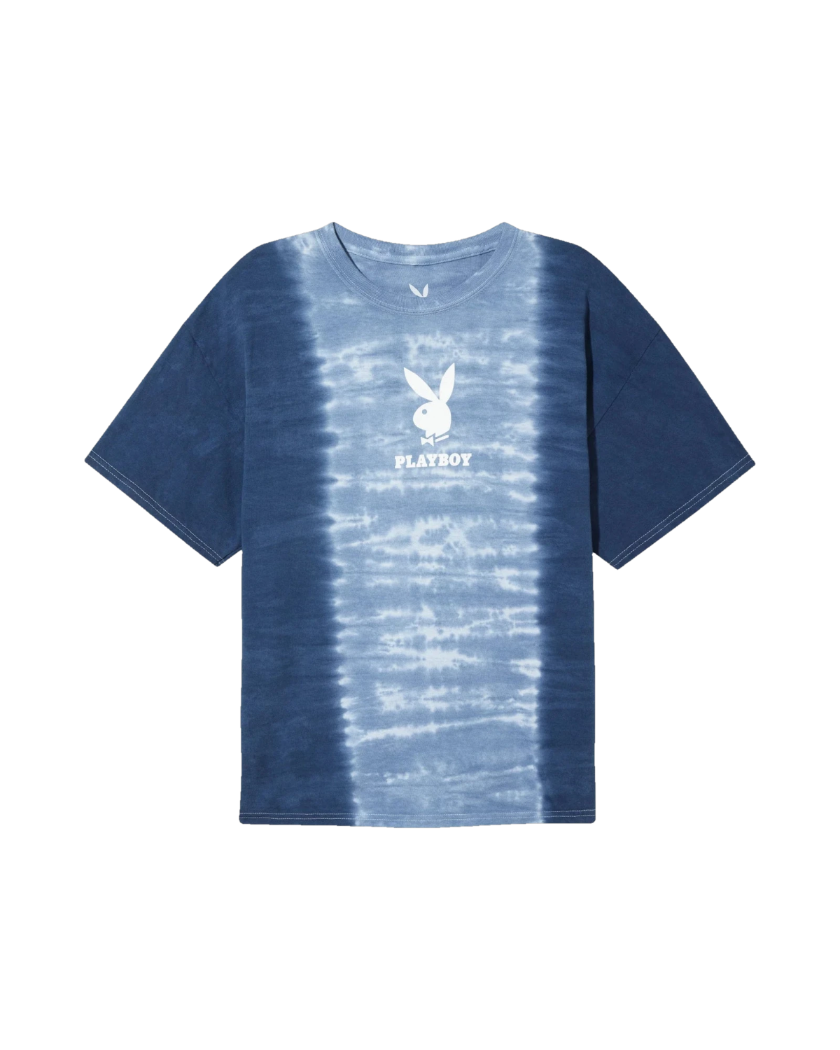 Playboy Logo Vertical Tie Dye Tee