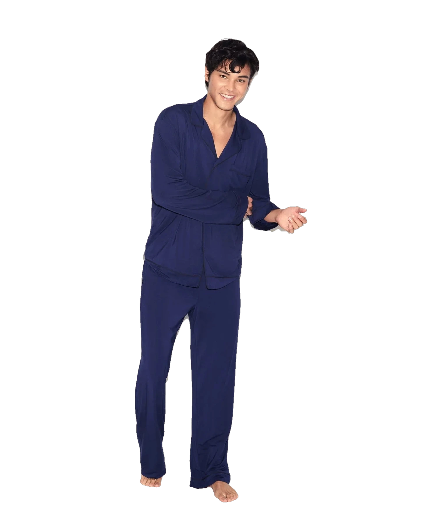 The Mens Classic Sleep Set Navy