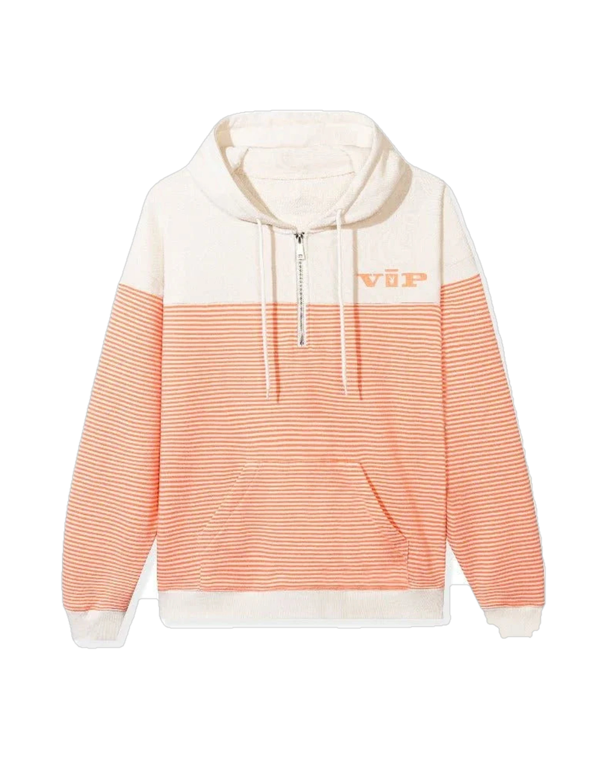 Drop Stripe Vip Club Quarter Zip Hoodie