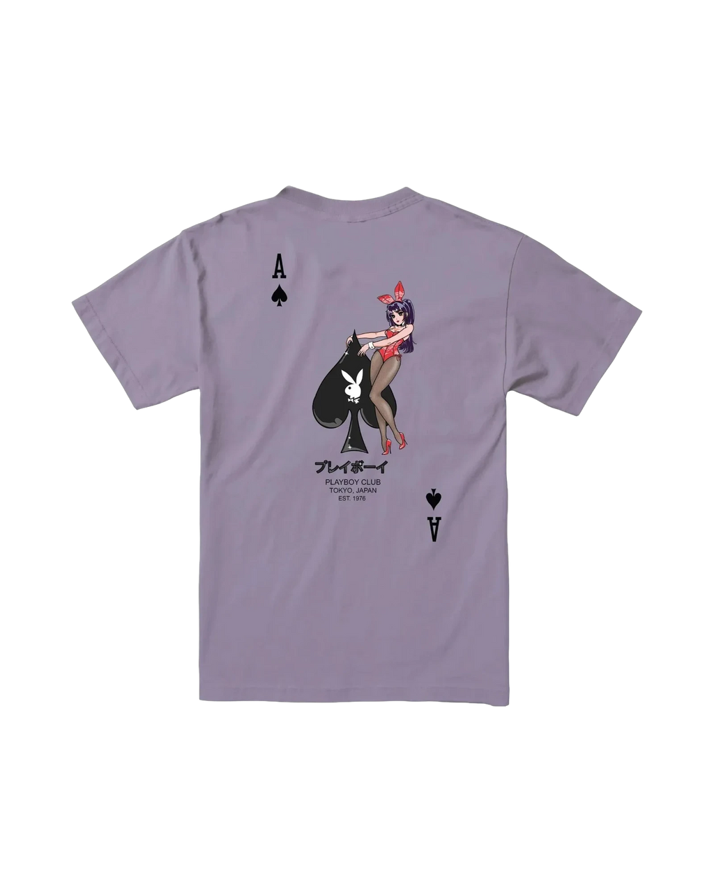 Ace of Spades T-Shirt: Captivating Playboy x Color Bars Edition
