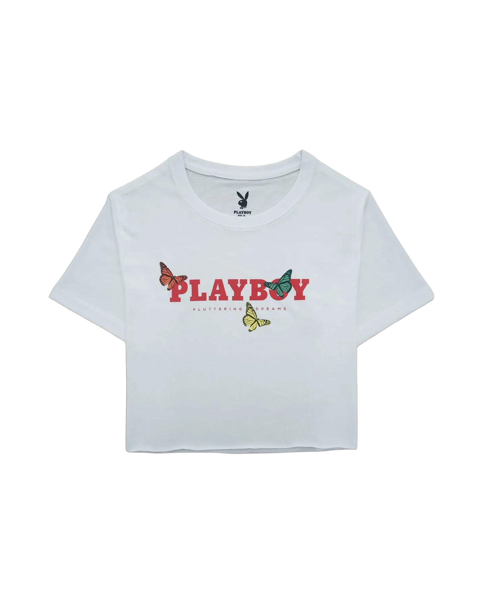 Playboy Butterfly Dreams Crop Tee