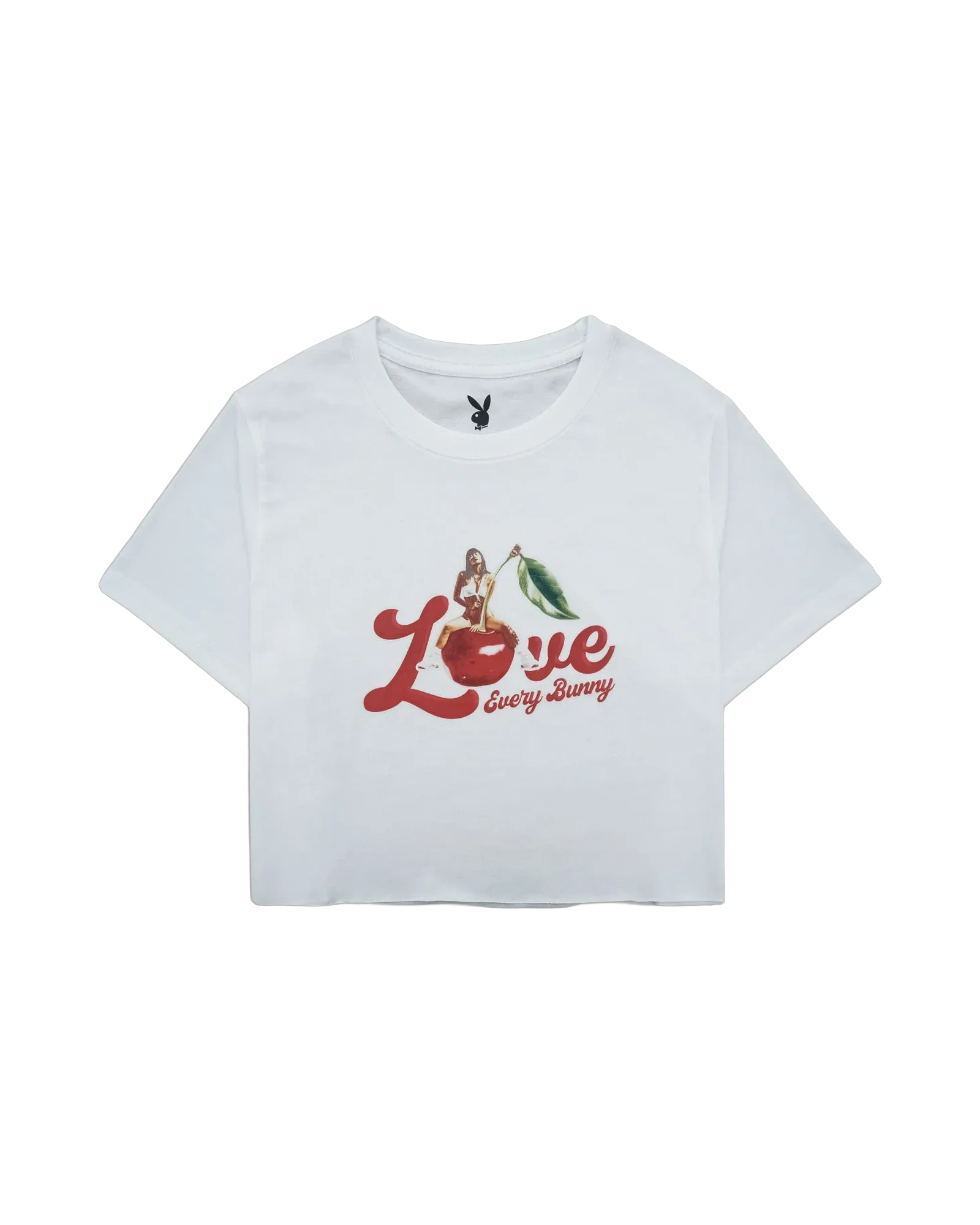 Playboy Cherry Crop Tee