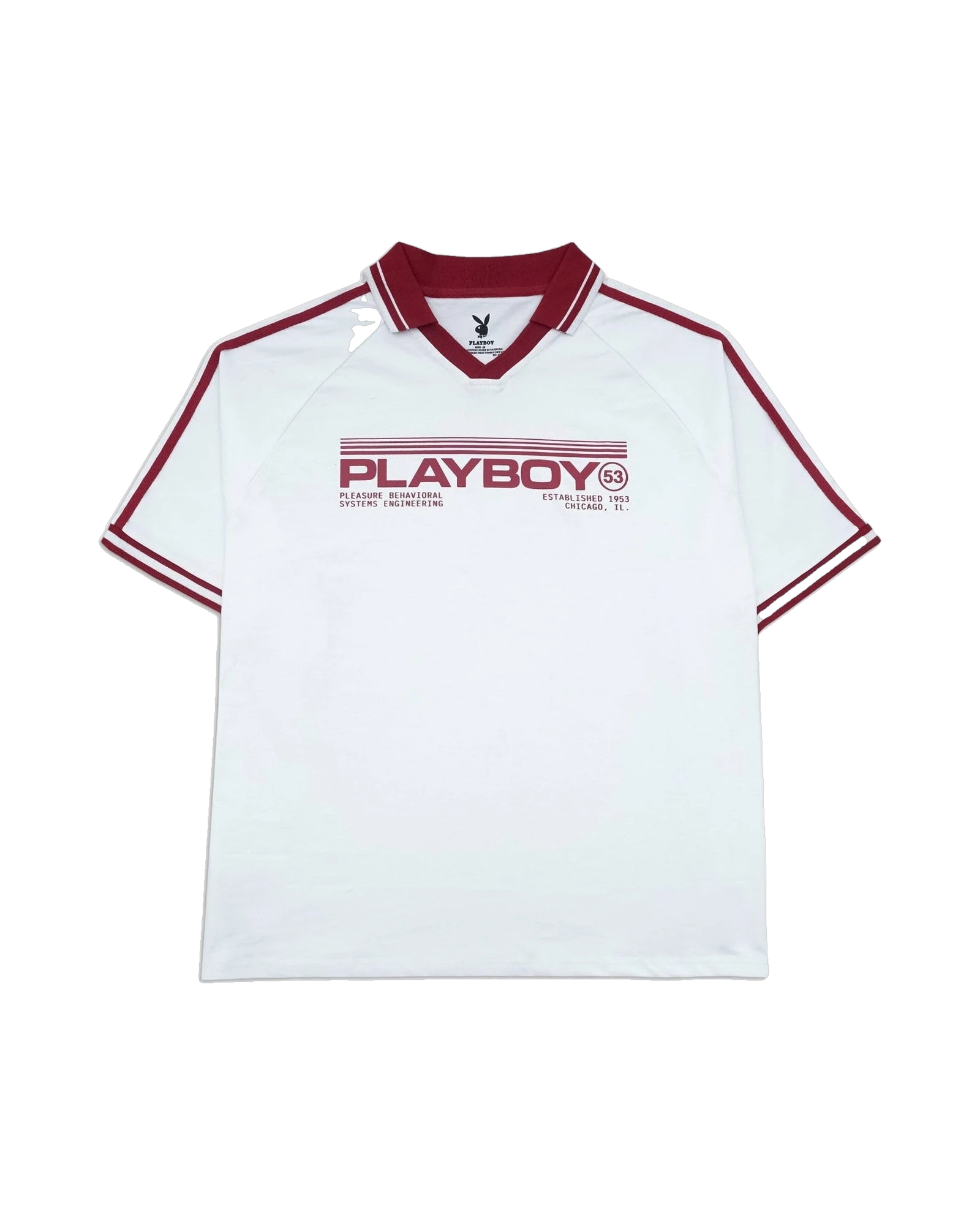 Playboy Pleasure Club Oversized Tee White