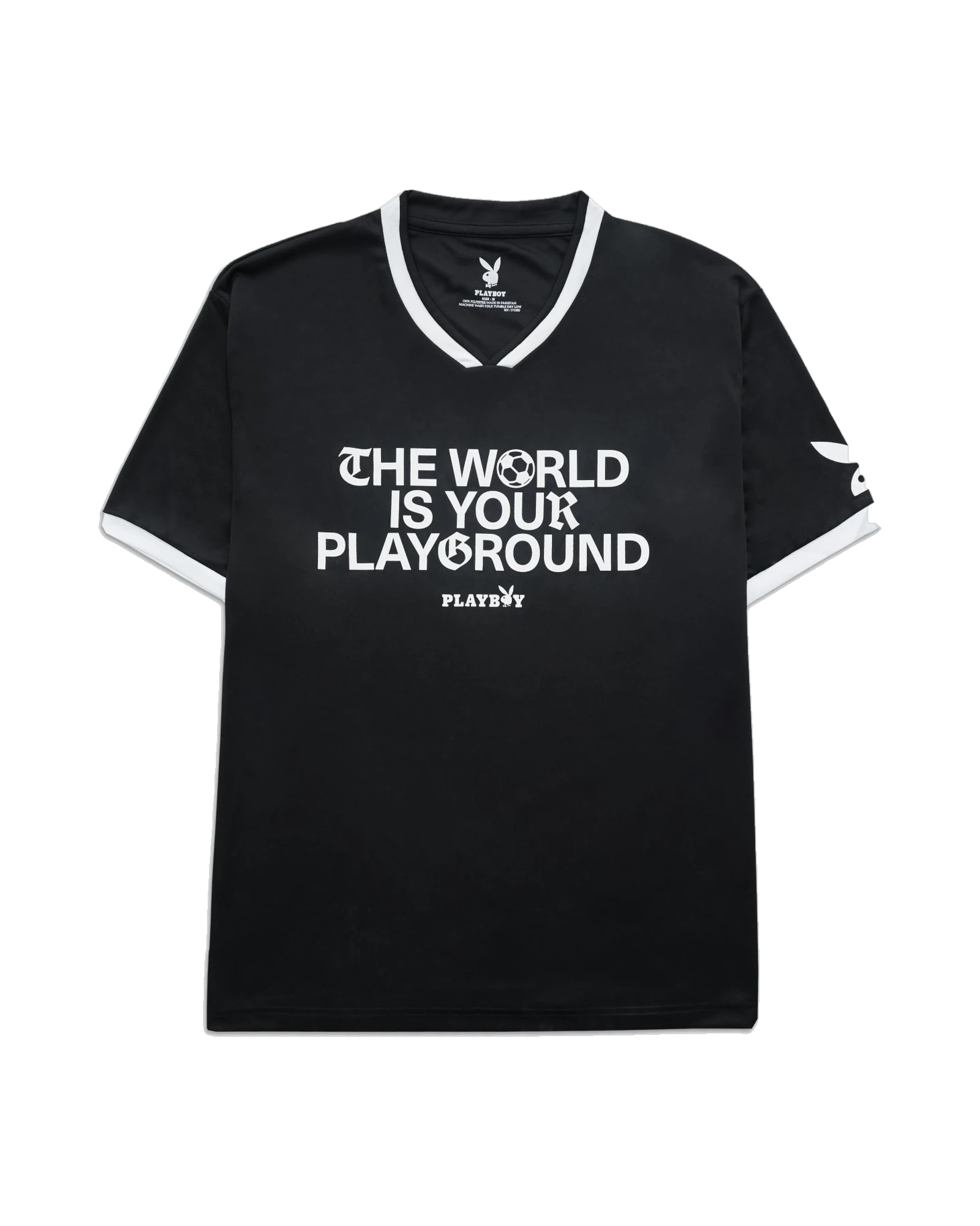 Playboy World Play Jersey Black