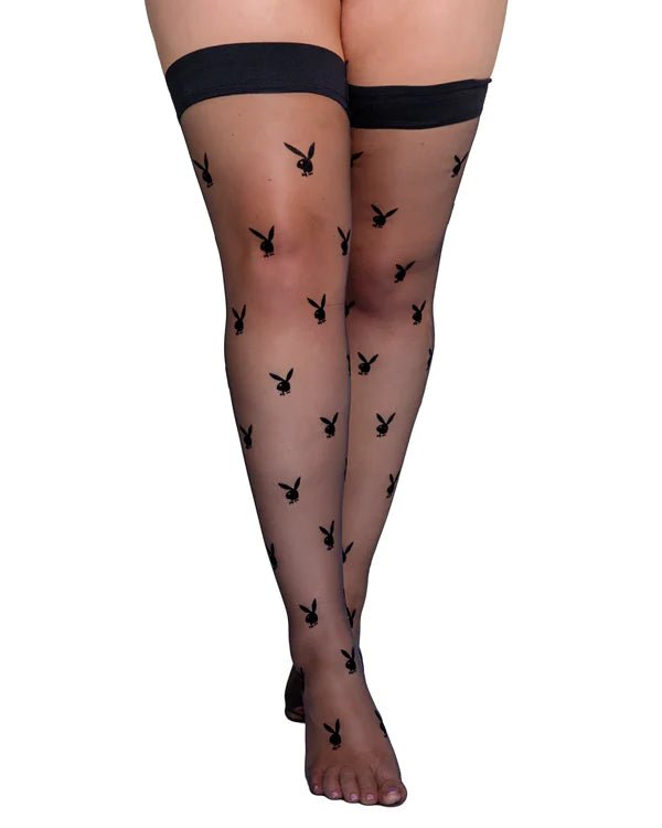 Playboy Bunny Noir Stockings - Playboy