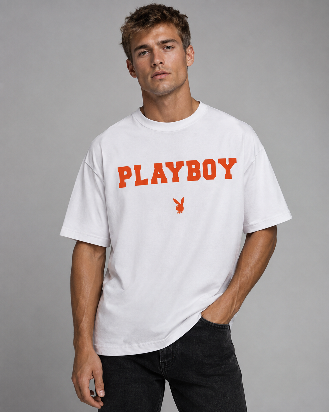 Playboy Bunny Flocking Tee