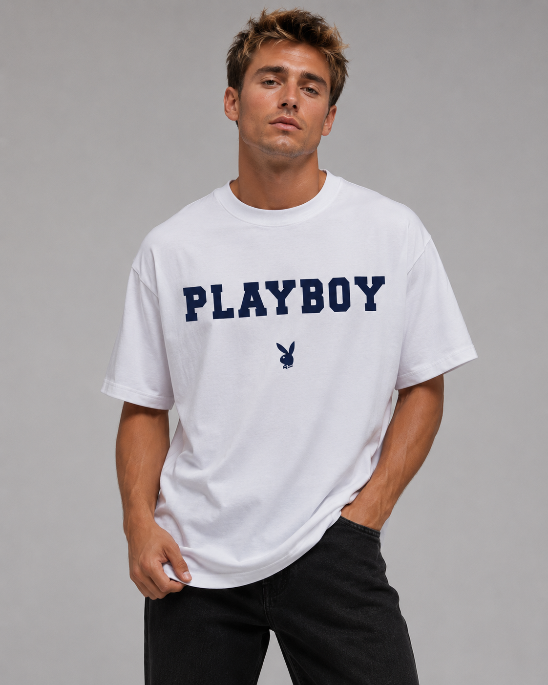 Playboy Bunny Flocking Tee
