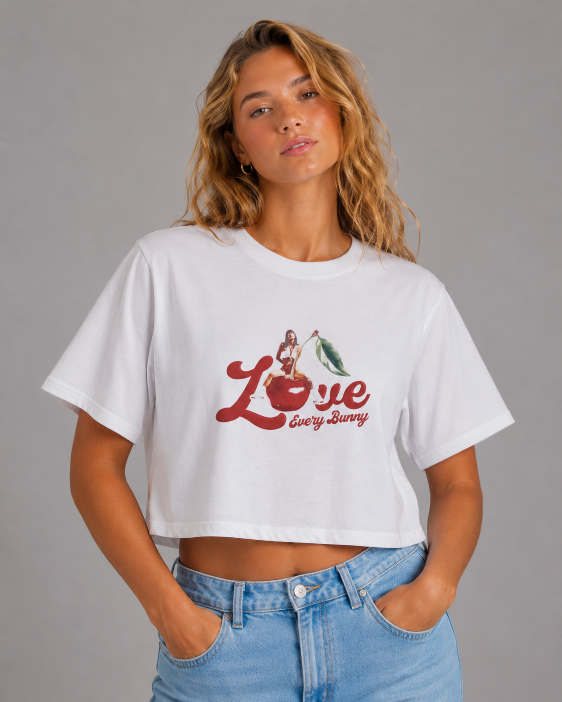 Playboy Cherry Crop Tee