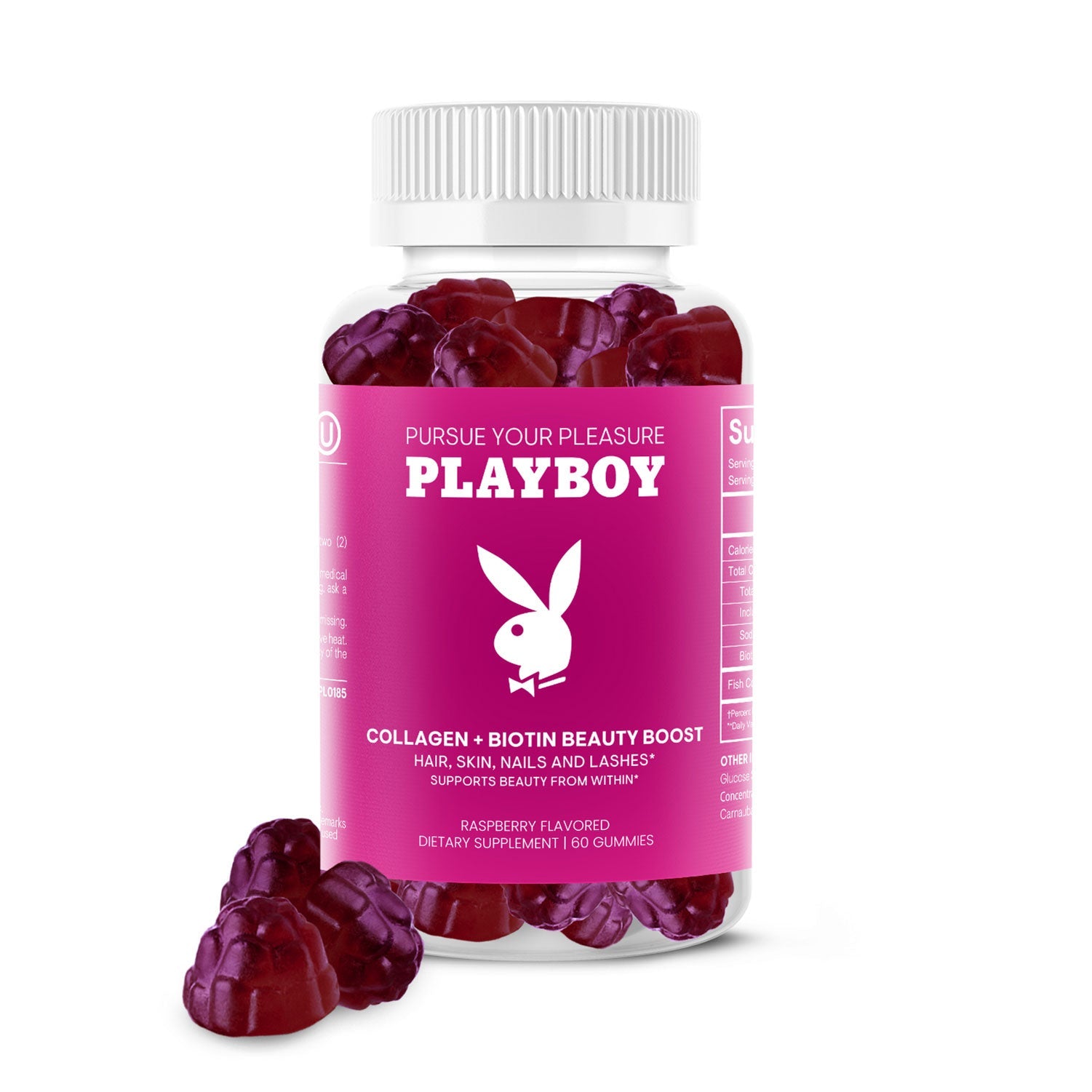 Playboy Collagen + Biotin Gummies 60ct - Playboy