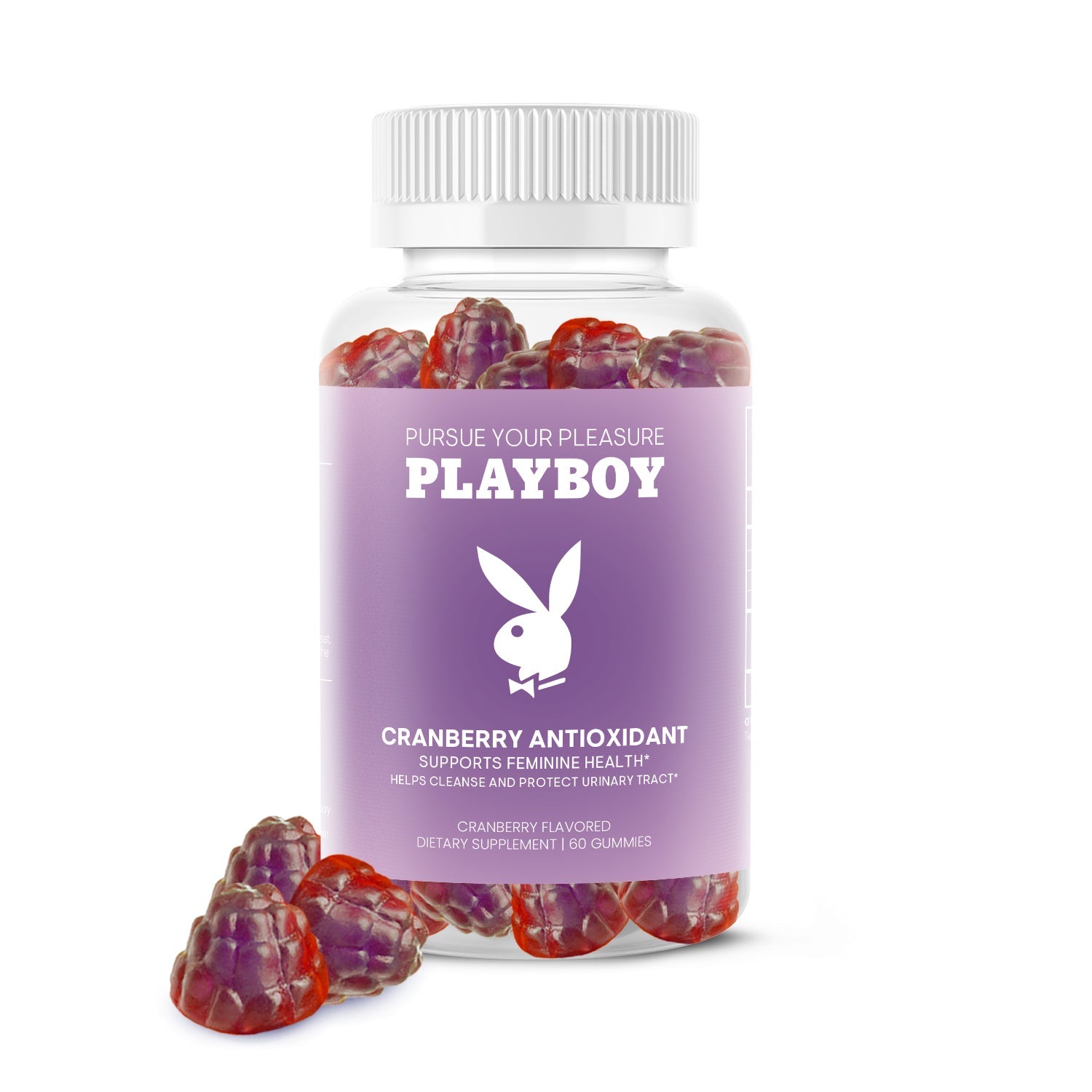 Playboy Cranberry Gummies 60CT - Playboy