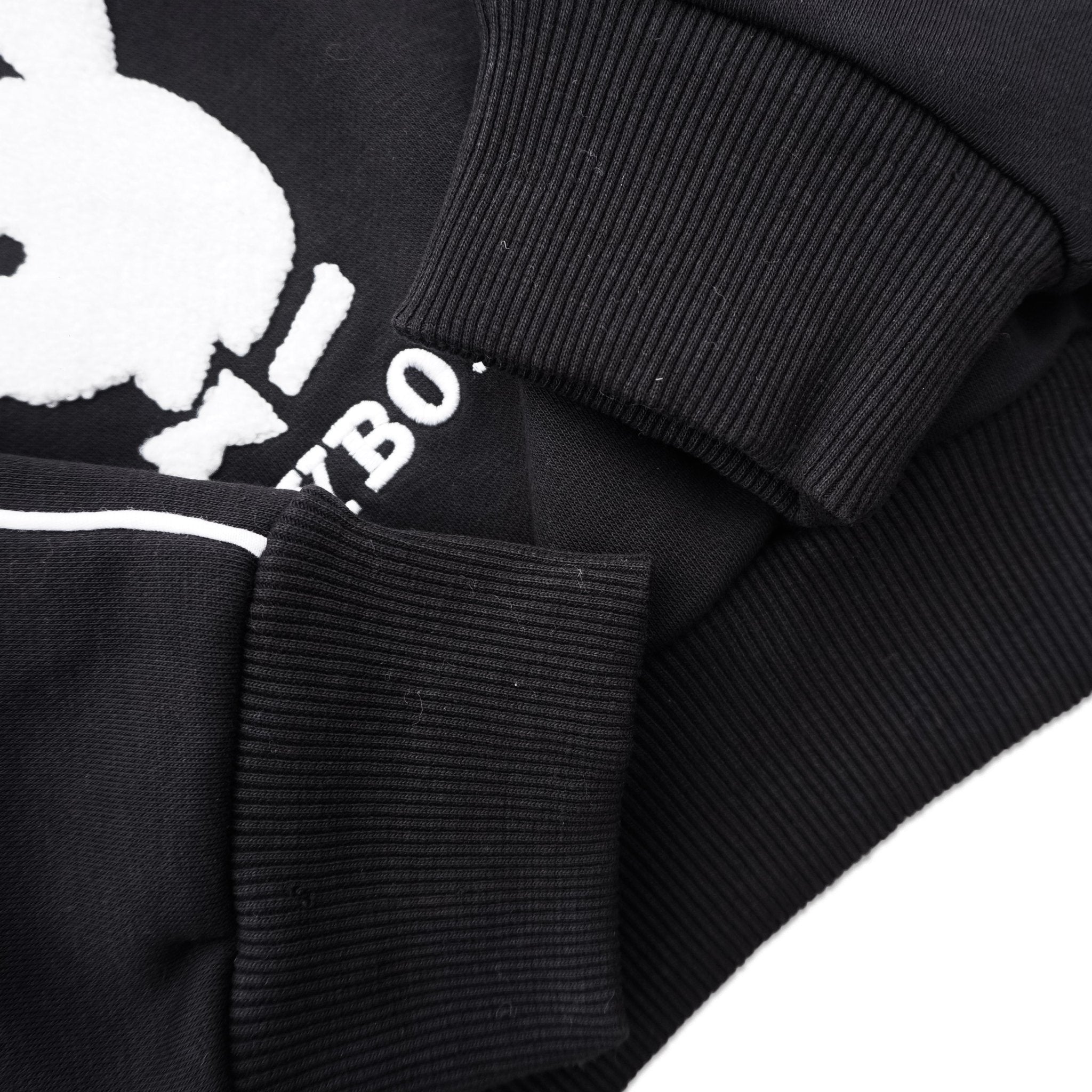 Playboy Cropped Chenille Hoodie - Playboy