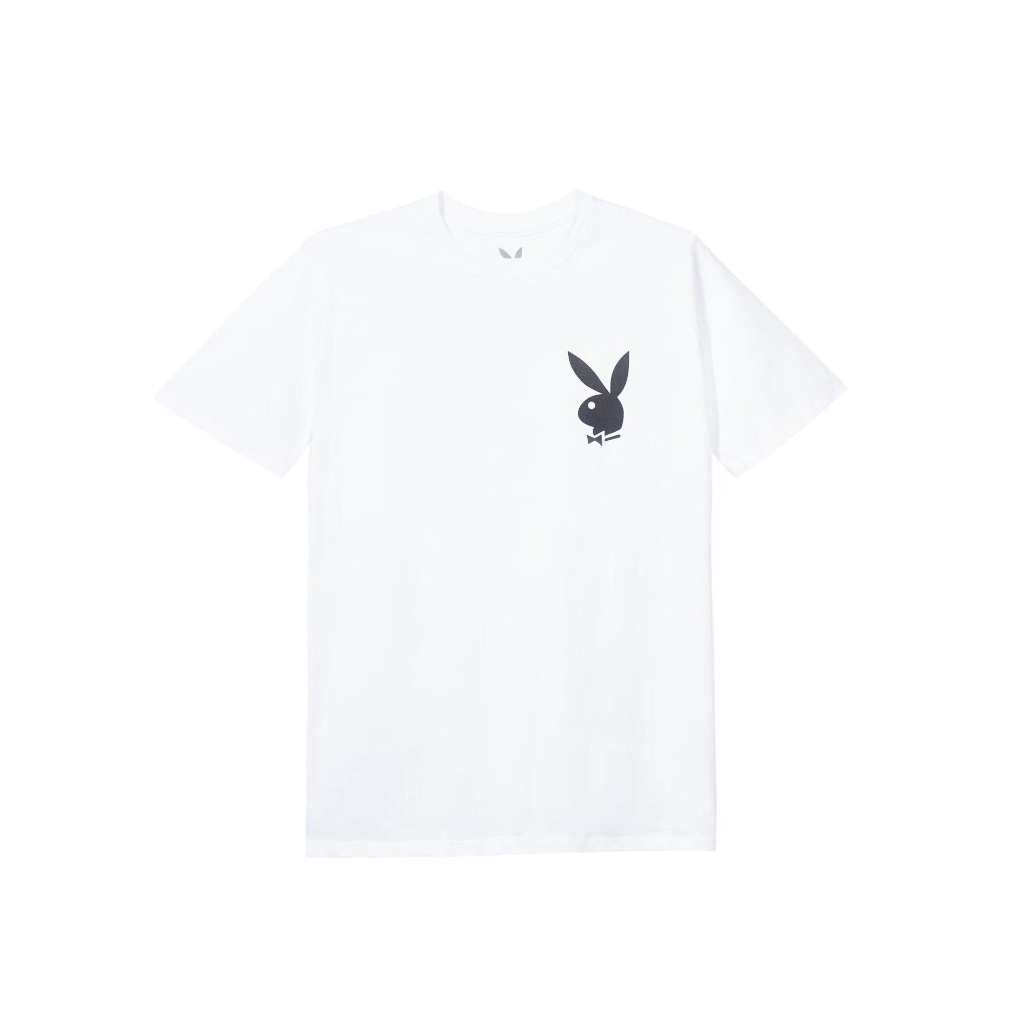 Playboy Masthead & Rabbit Head Tee - White - Playboy