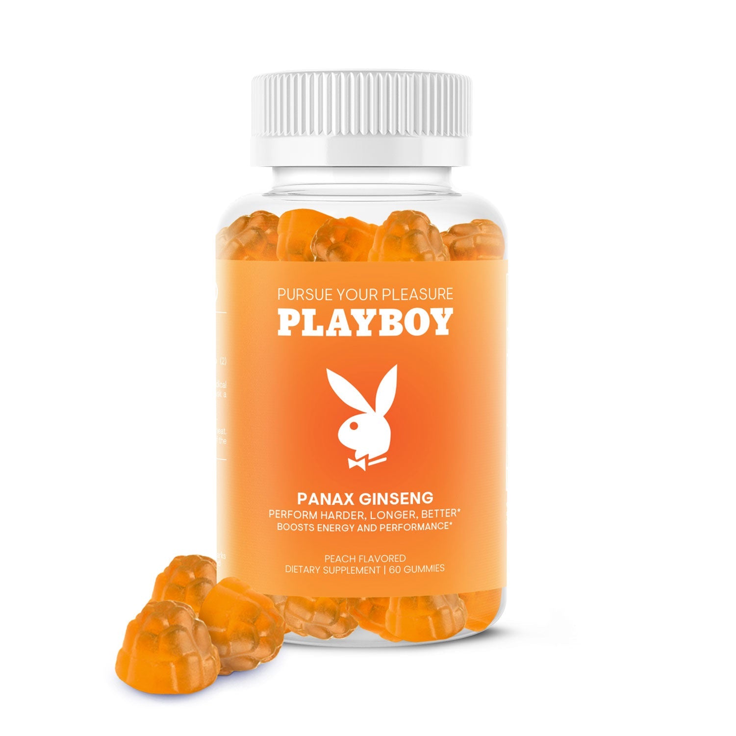 Playboy Panax Ginseng Gummies 60CT - Playboy