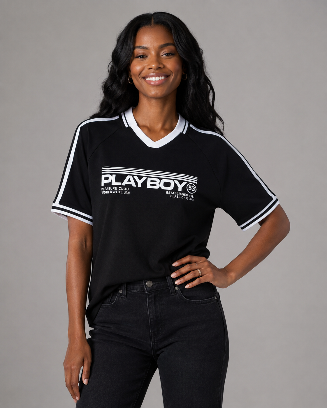 Playboy Pleasure Club Oversized Tee