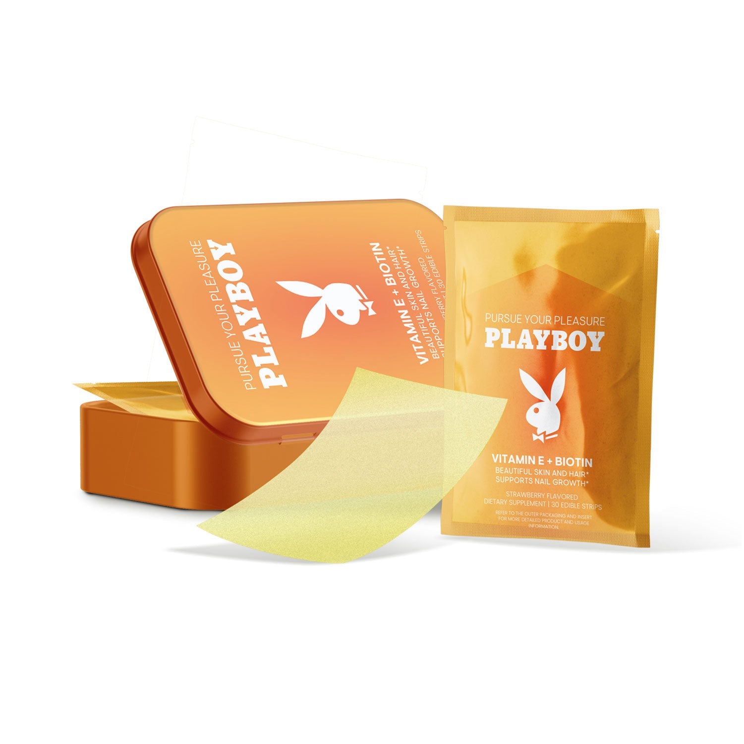 Playboy Vitamin E + Biotin Oral Strip - Playboy