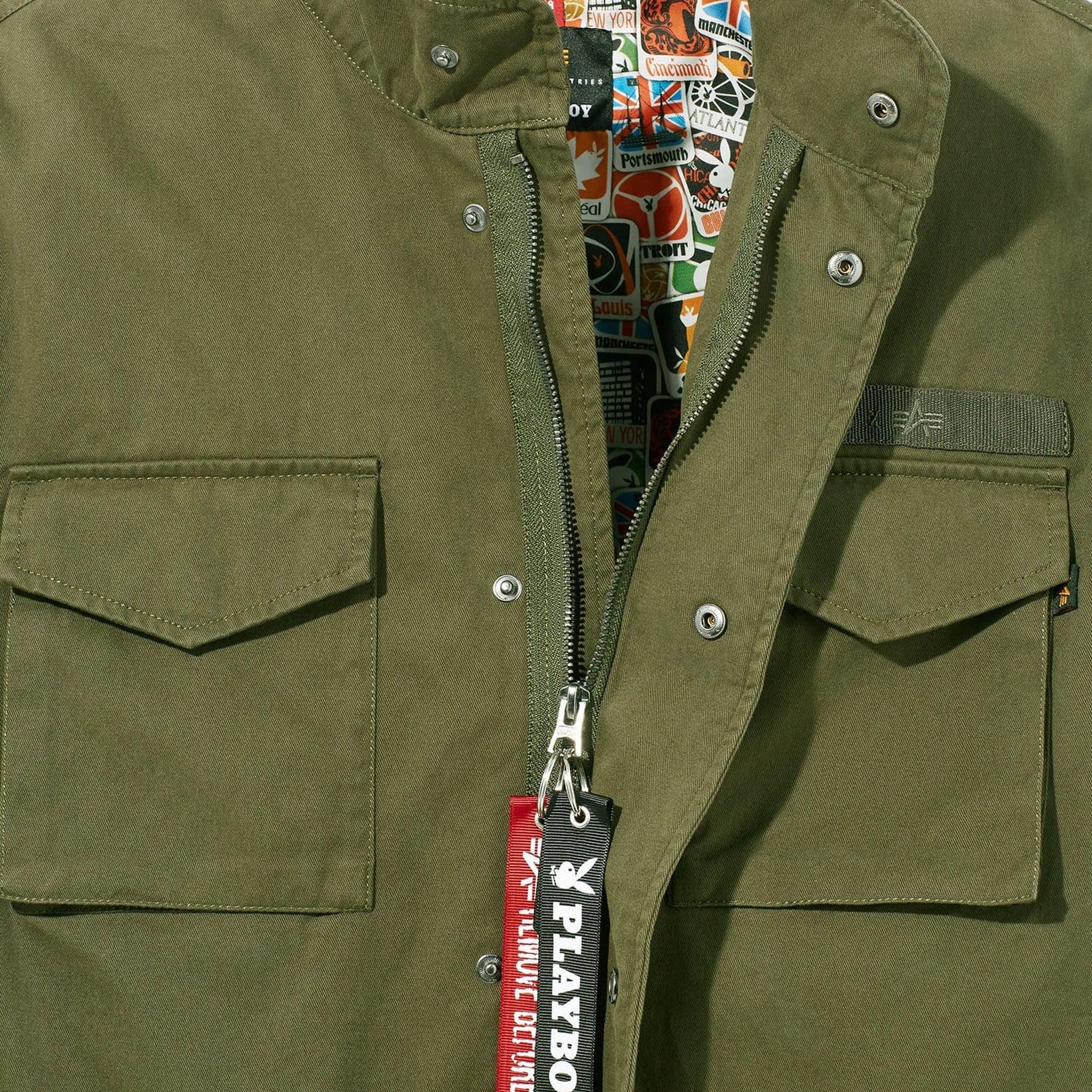 Playboy x Alpha Industries Field Jacket - Playboy