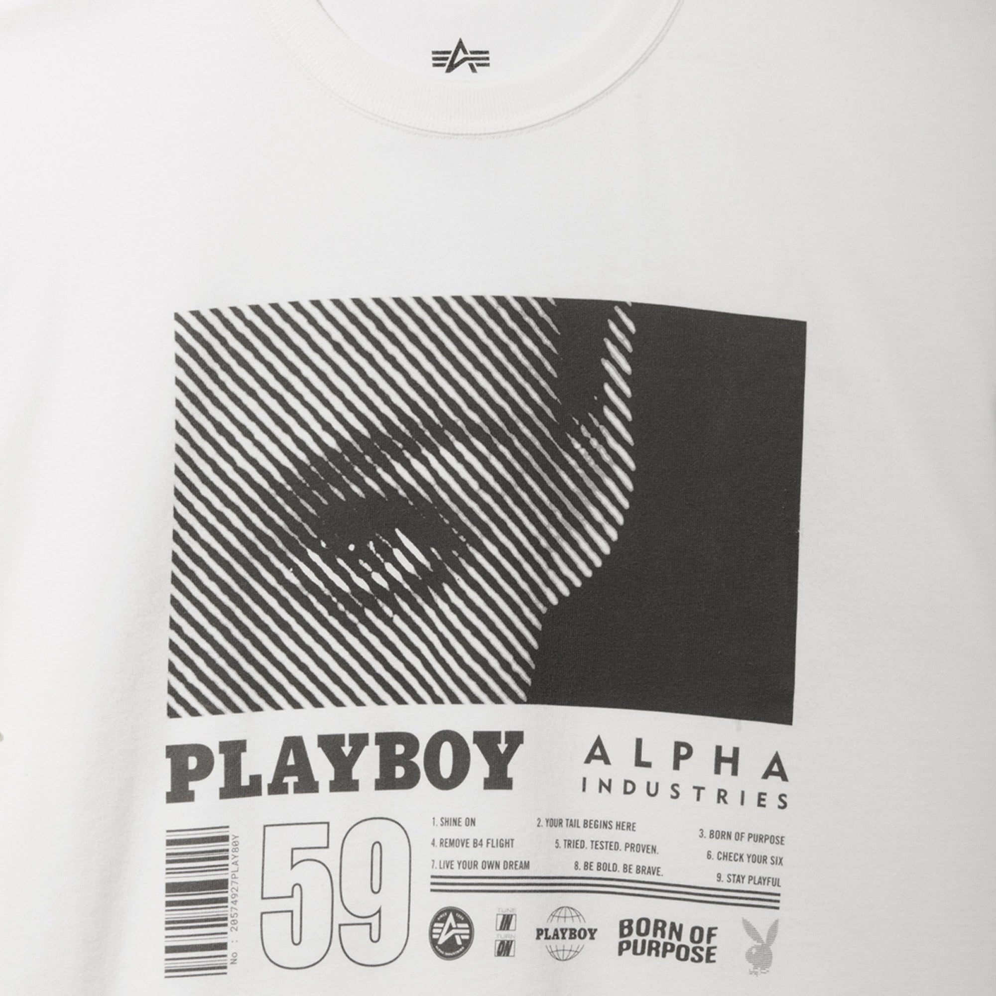 Playboy x Alpha Industries World Tour T-Shirt - Playboy