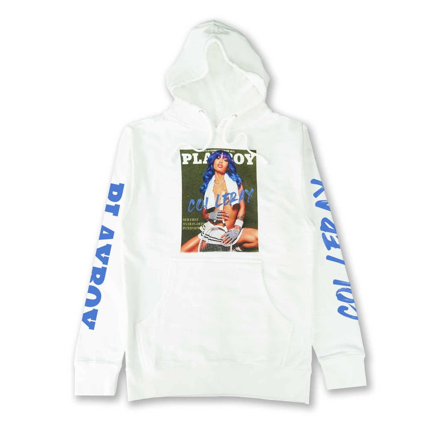 Playboy x Coi Leray Tennis Cover Hoodie - Playboy