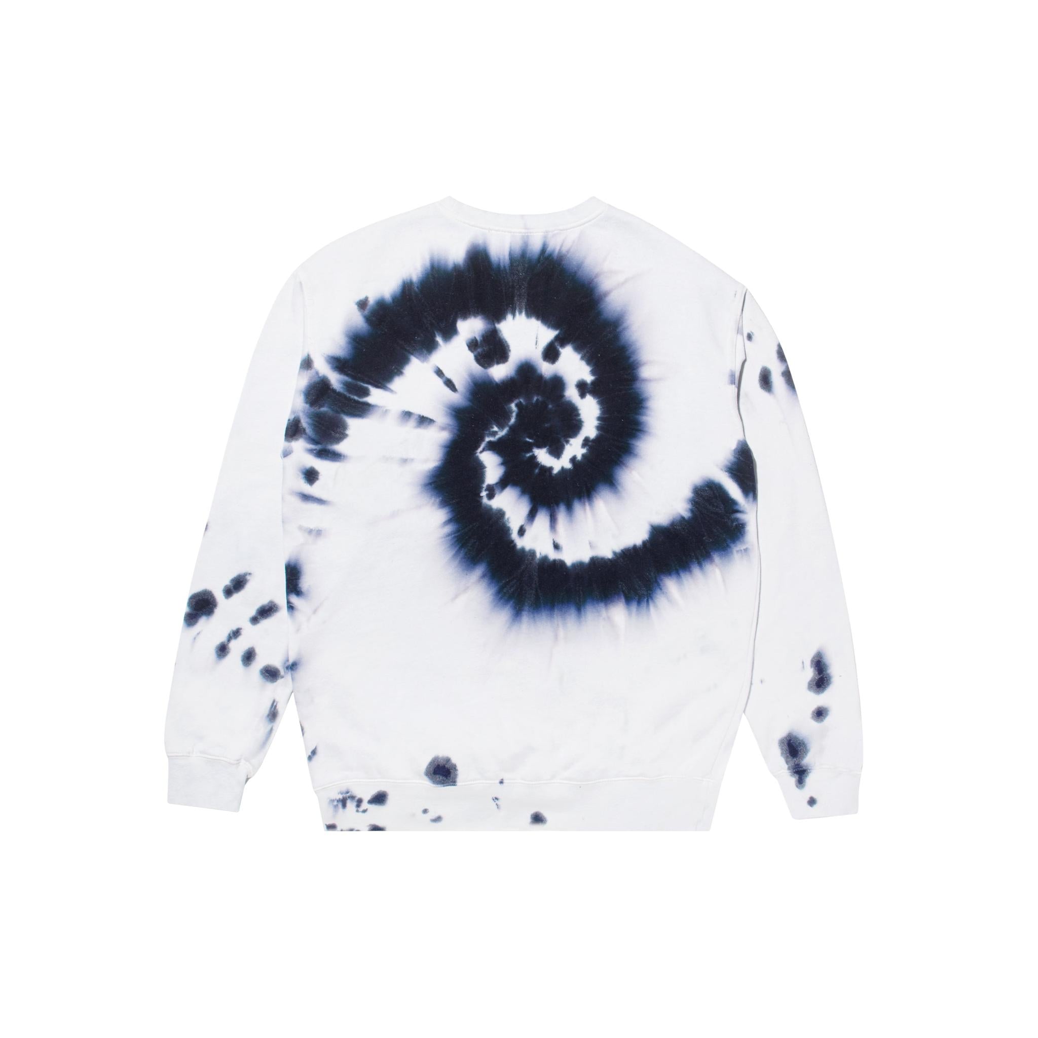 Playboy x Color Bars Spiral Tie - Dye Crewneck Sweatshirt - Playboy