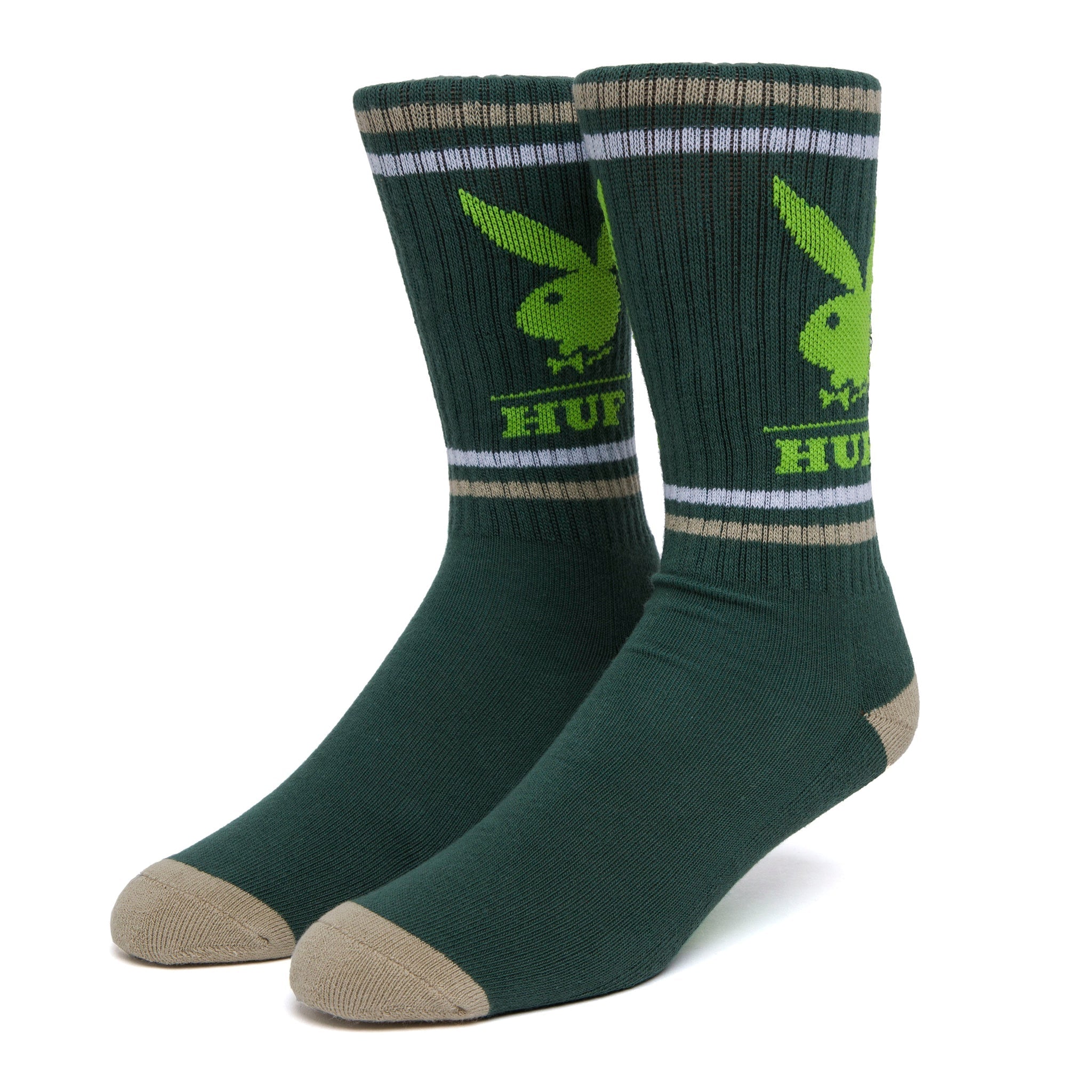 Playboy x HUF Rabbit Head Crew Socks - Playboy