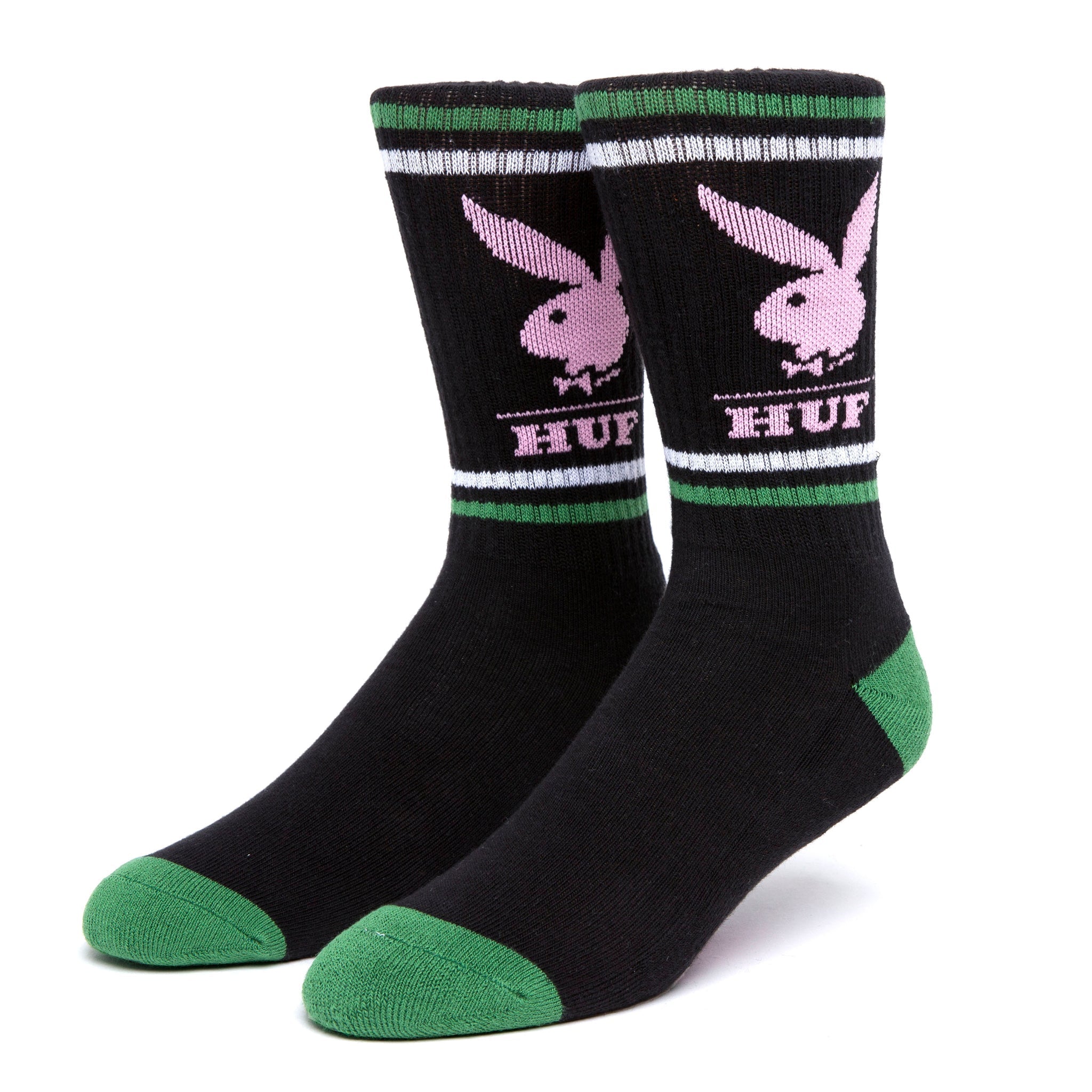 Playboy x HUF Rabbit Head Crew Socks - Playboy